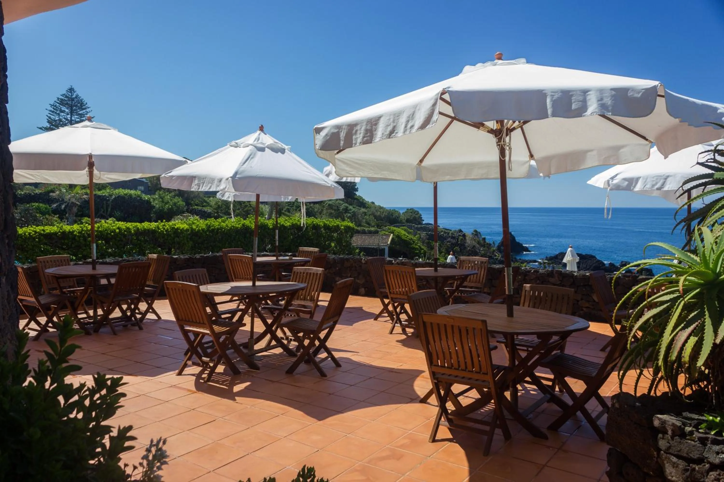 Balcony/Terrace in Caloura Hotel Resort