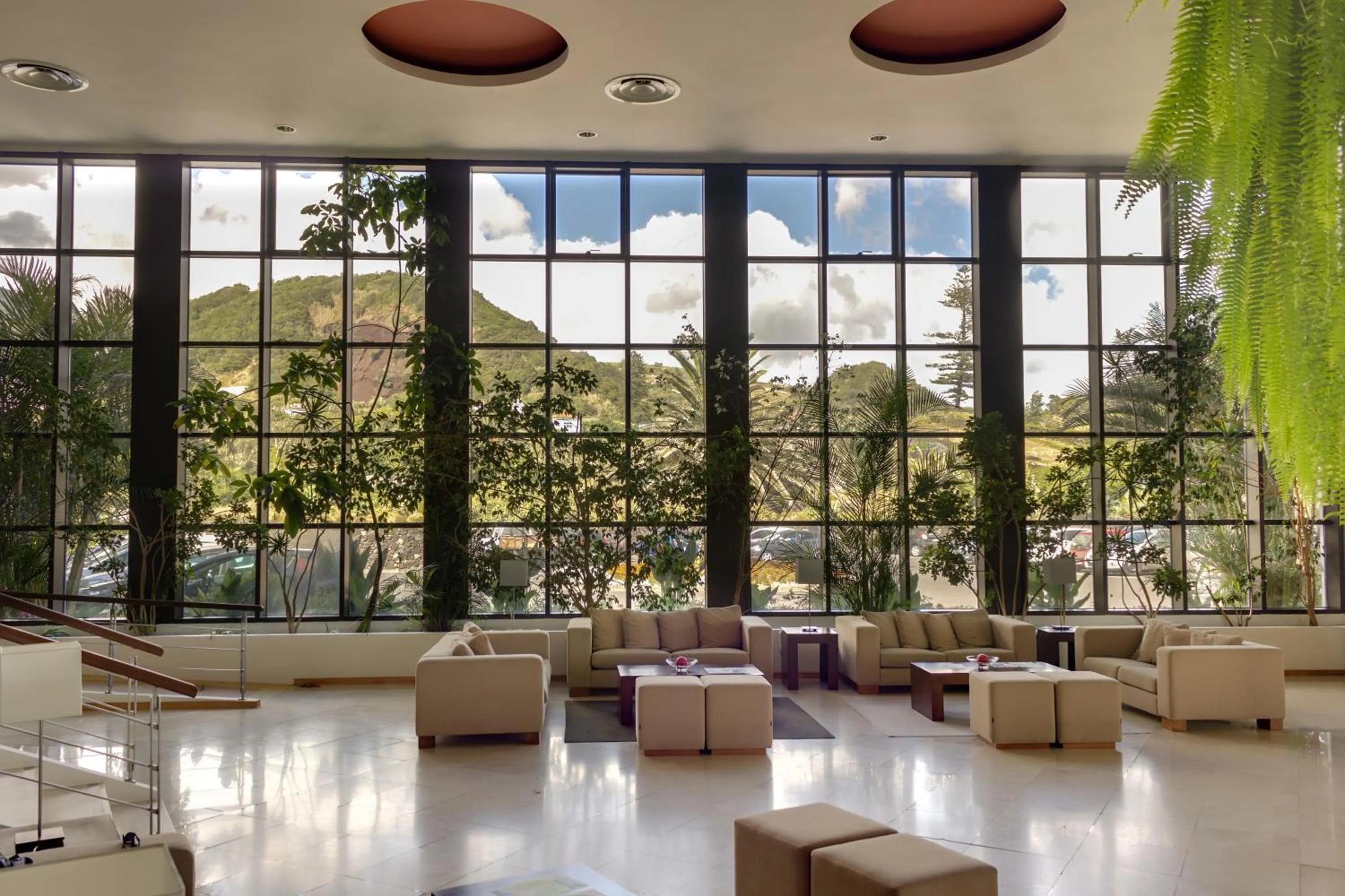 Lobby or reception in Caloura Hotel Resort