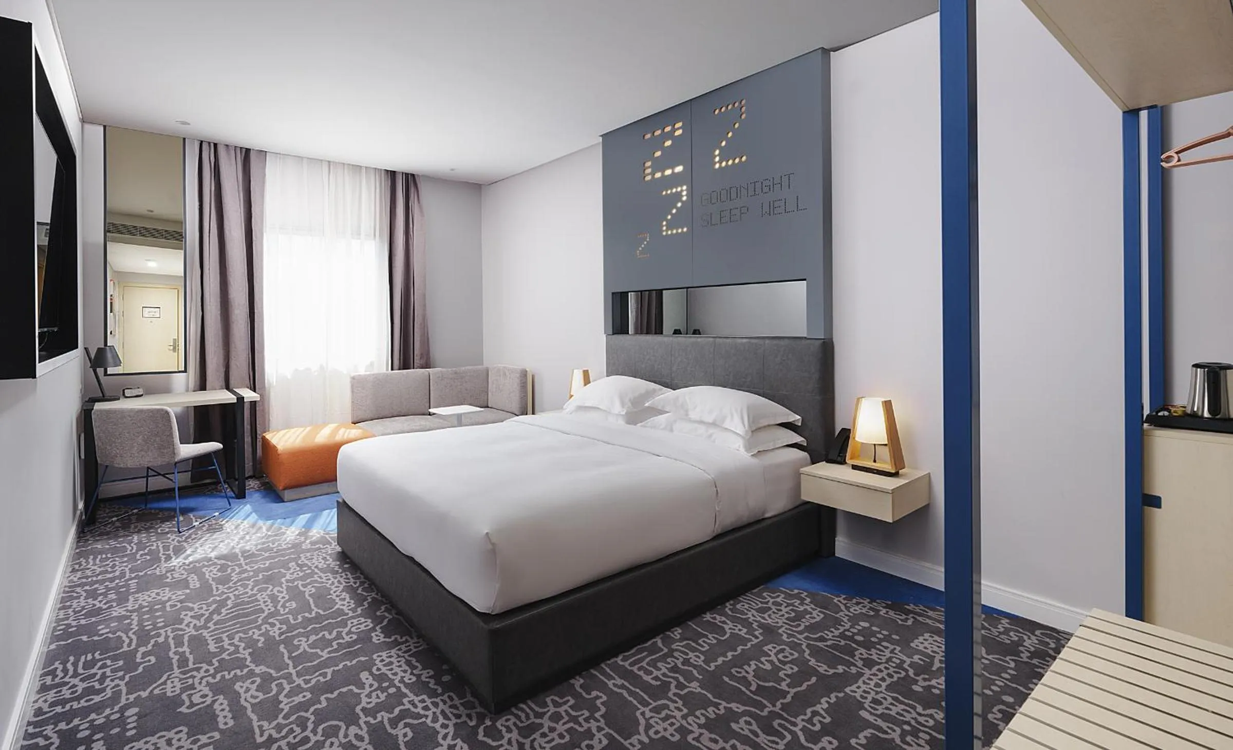 Bed in Studio M Muscat