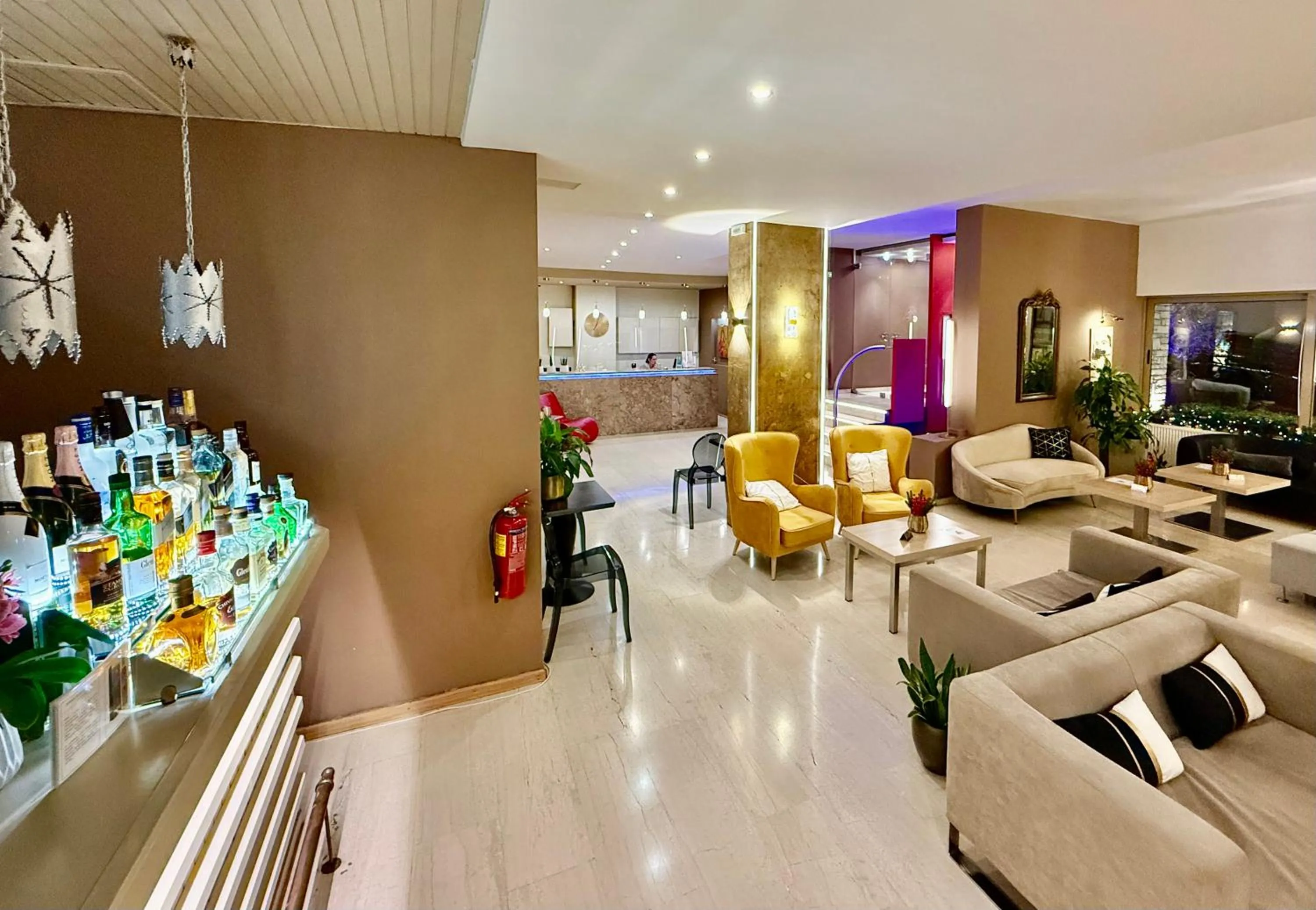 Living room in Nidimos Hotel