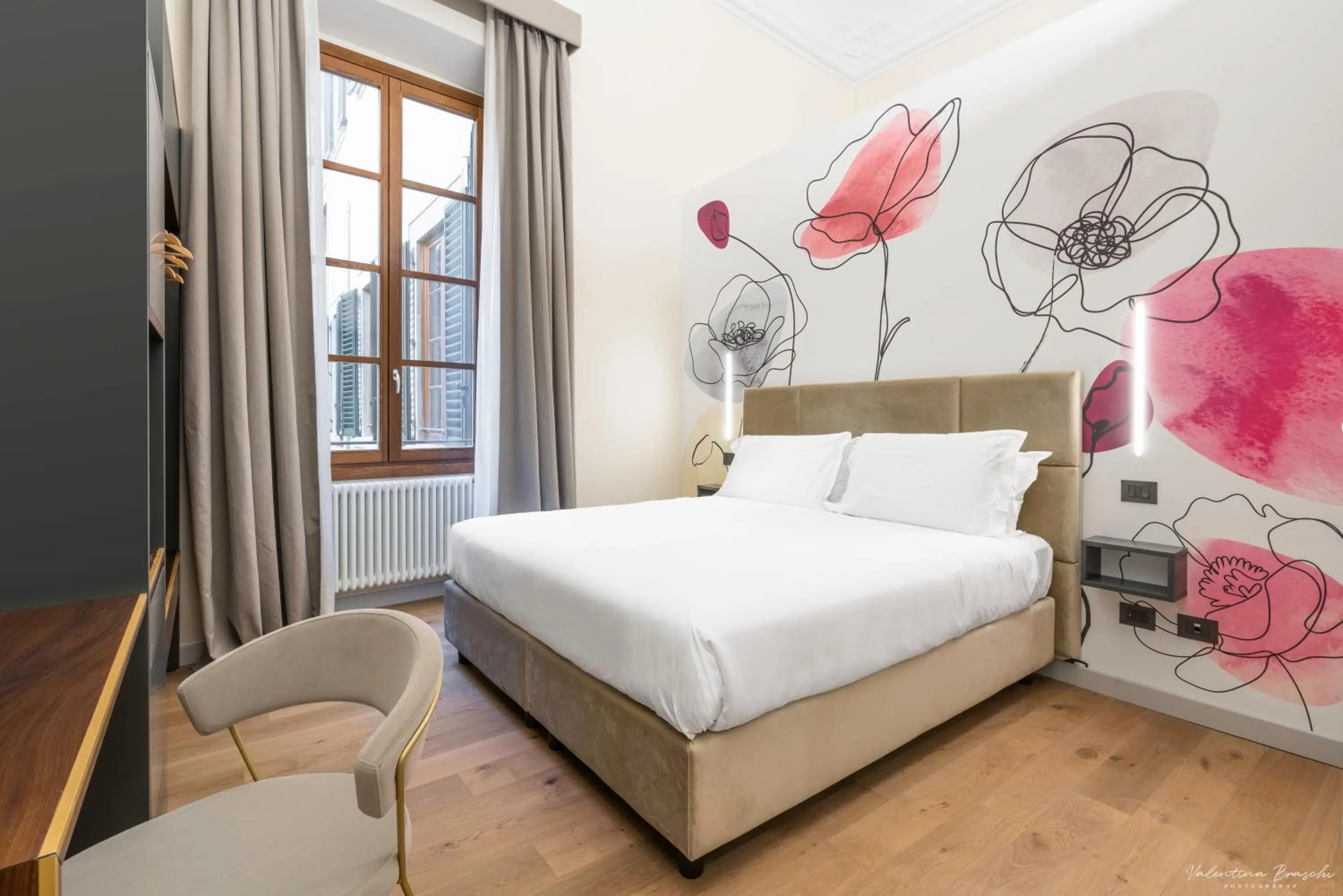 Bedroom, Bed in Hotel Adamas
