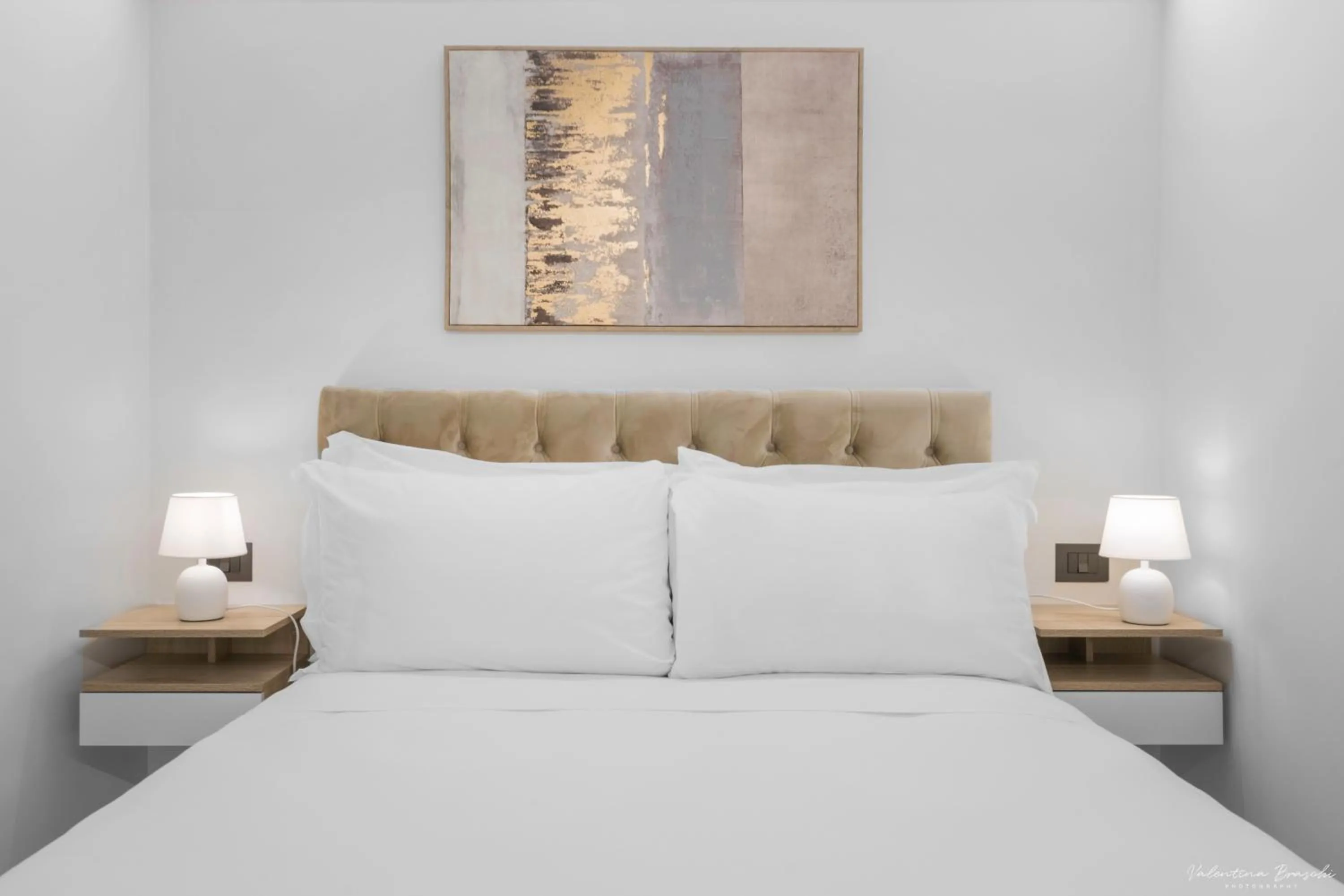 Bed in Hotel Adamas