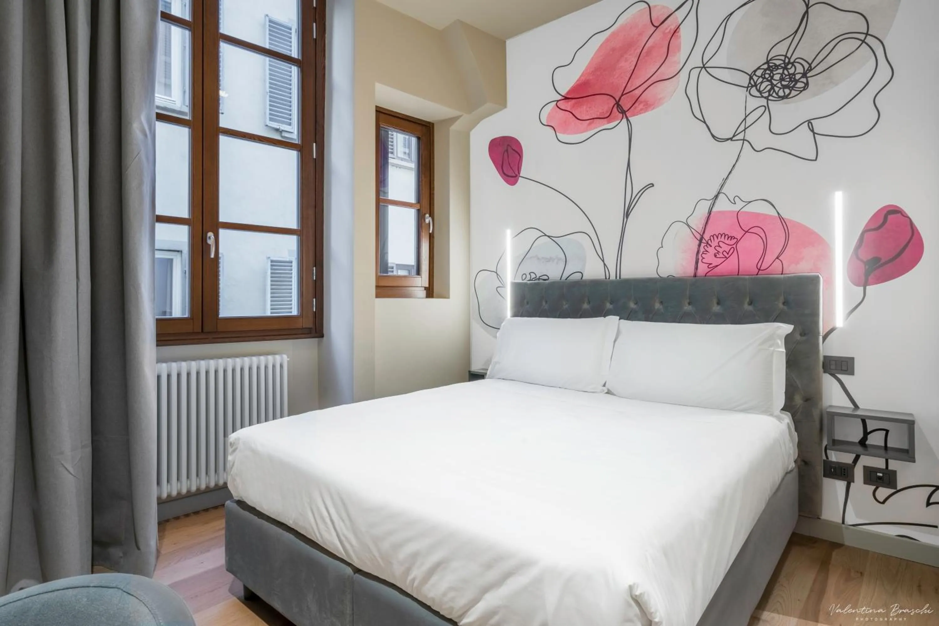 Bed in Hotel Adamas