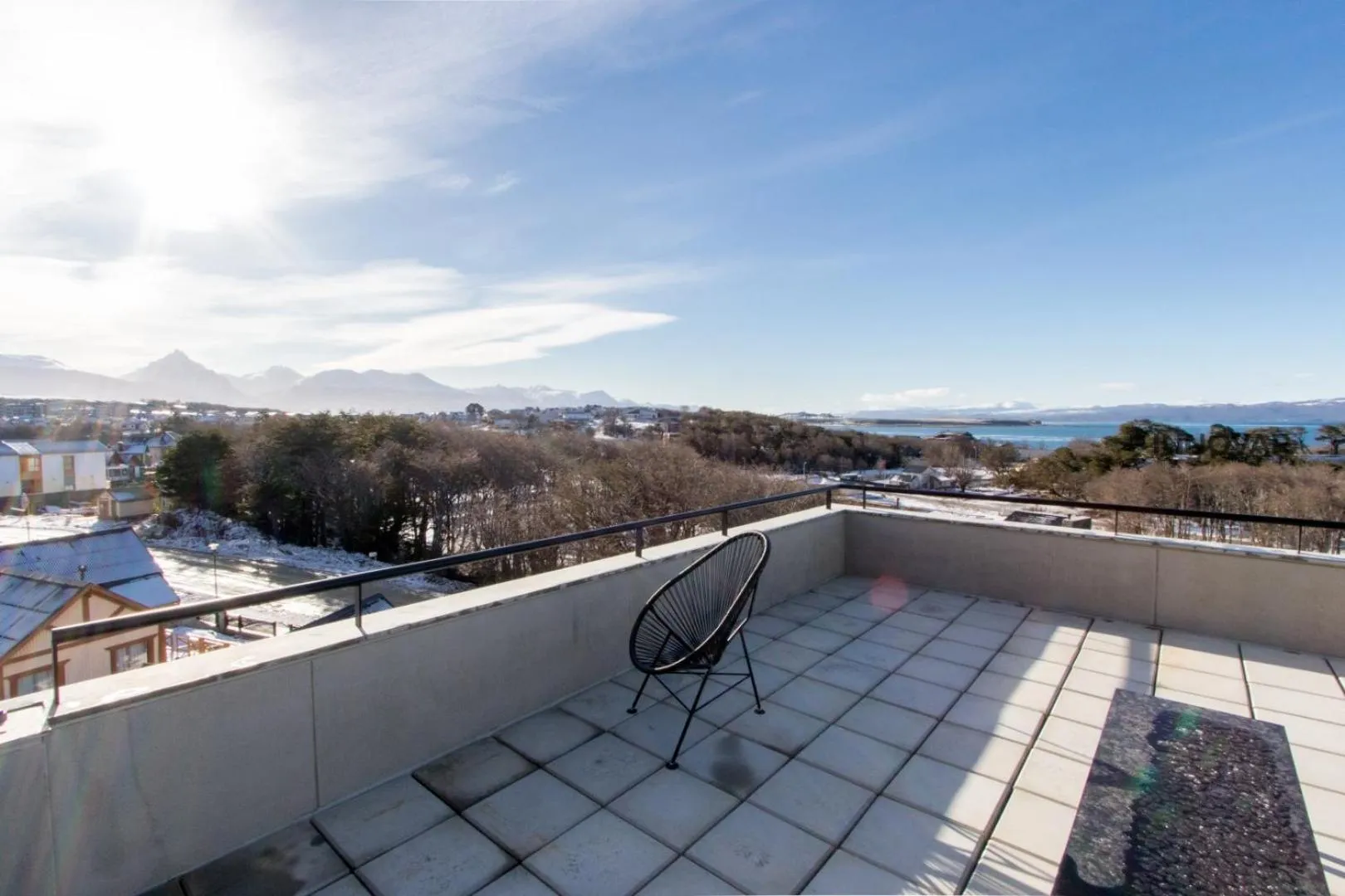 Balcony/Terrace in Terrazas Del Beagle Apartamentos