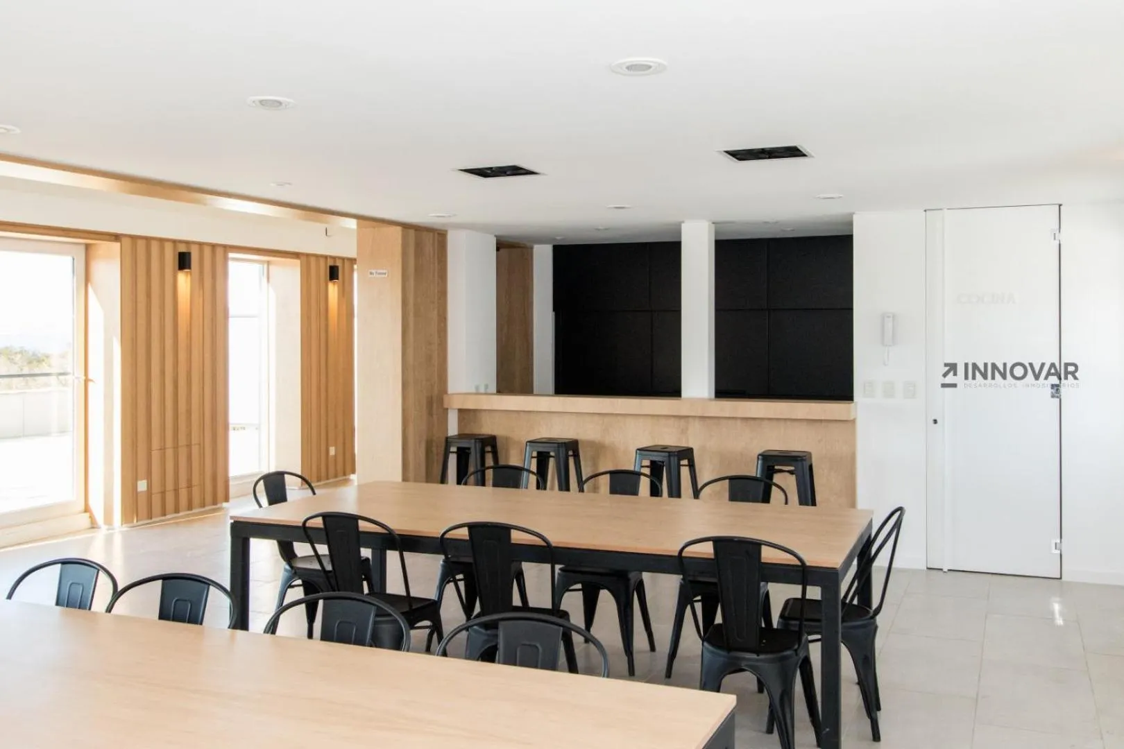 Kitchen or kitchenette in Terrazas Del Beagle Apartamentos