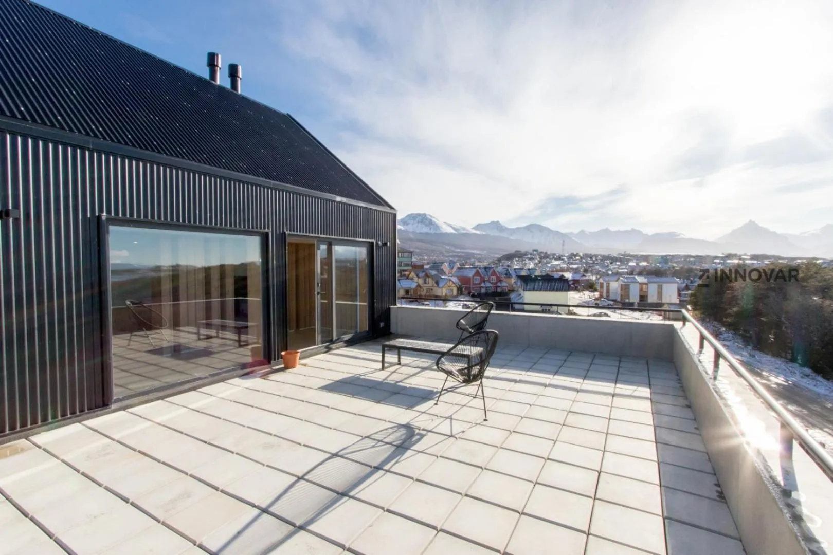 Balcony/Terrace in Terrazas Del Beagle Apartamentos