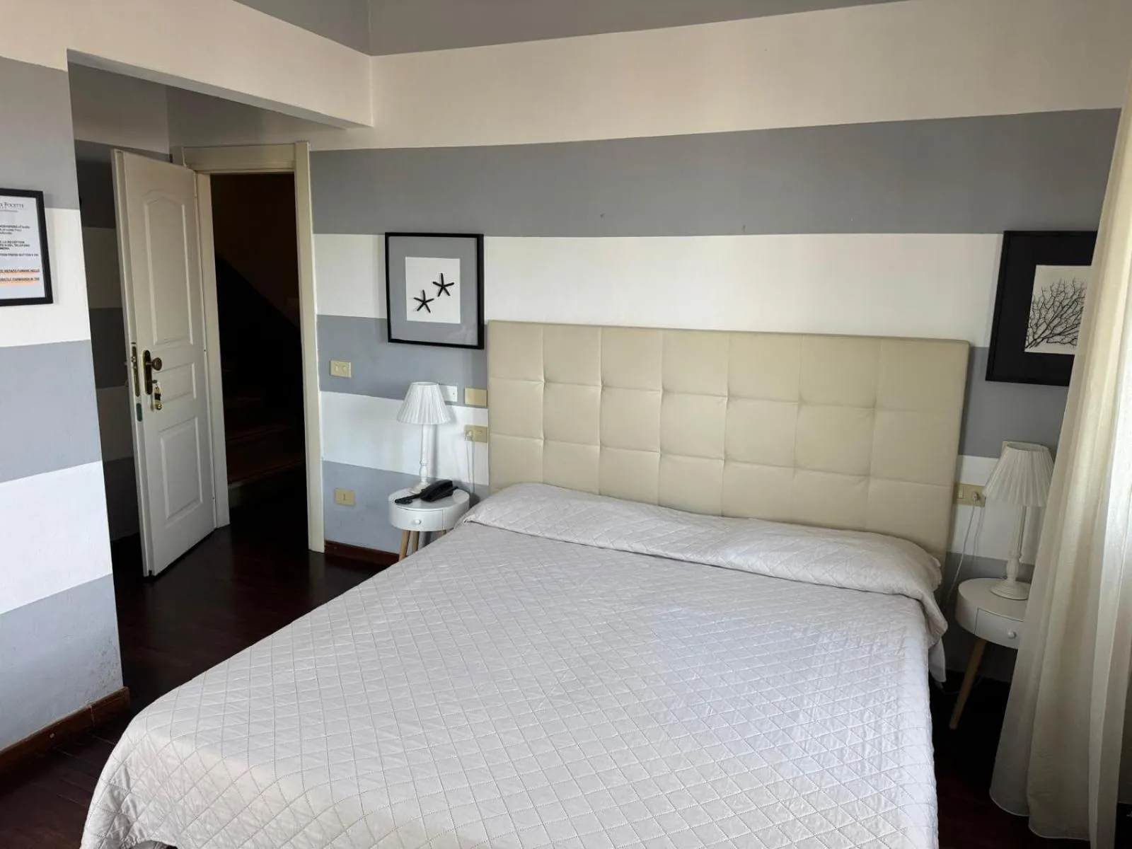 Bedroom, Bed in Hotel Le Focette