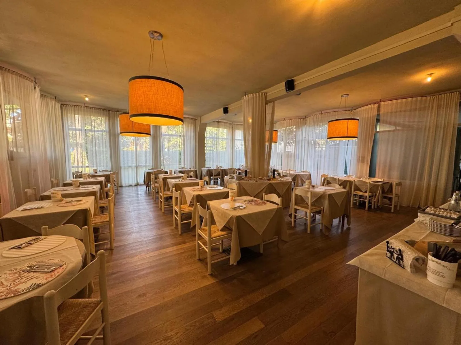 Restaurant/places to eat in Hotel Le Focette