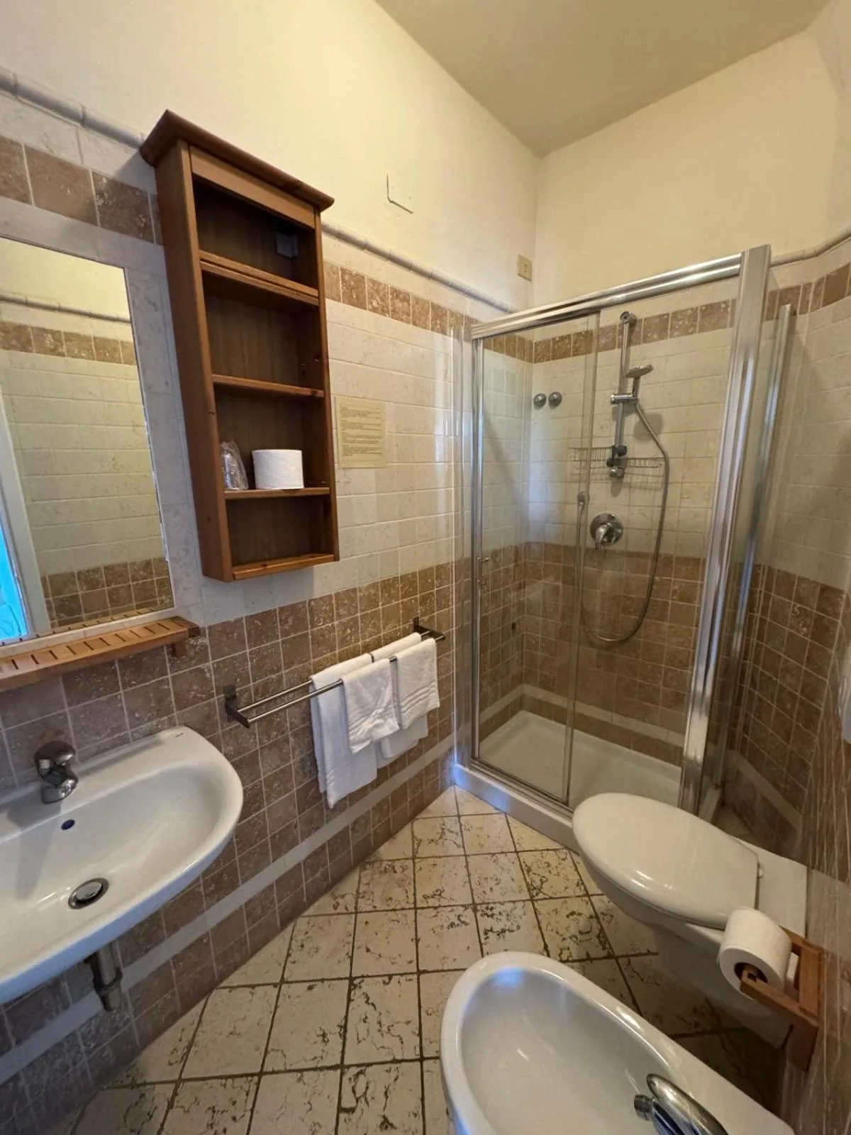 Bathroom in Hotel Le Focette