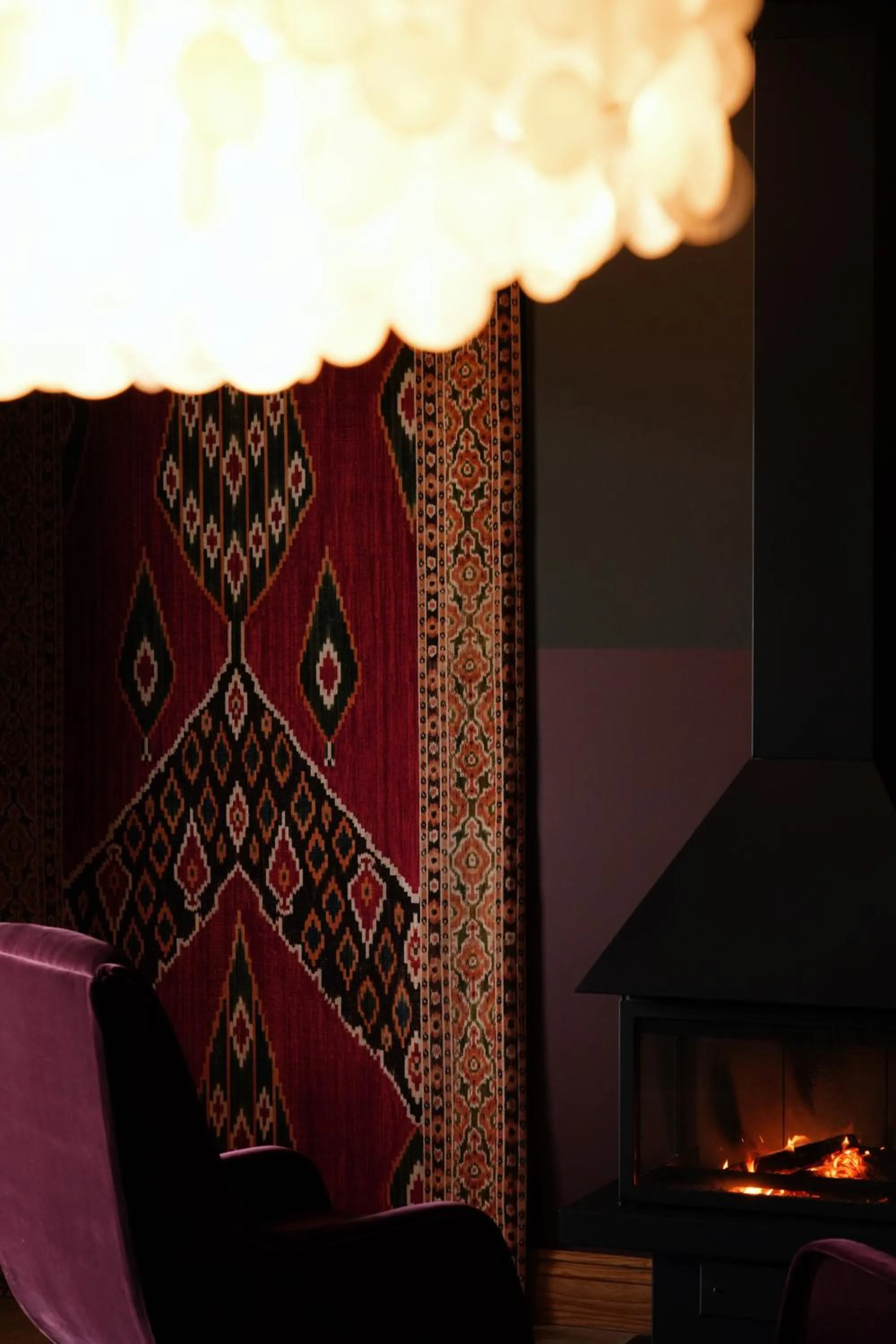 fireplace in Samzeo Kvareli