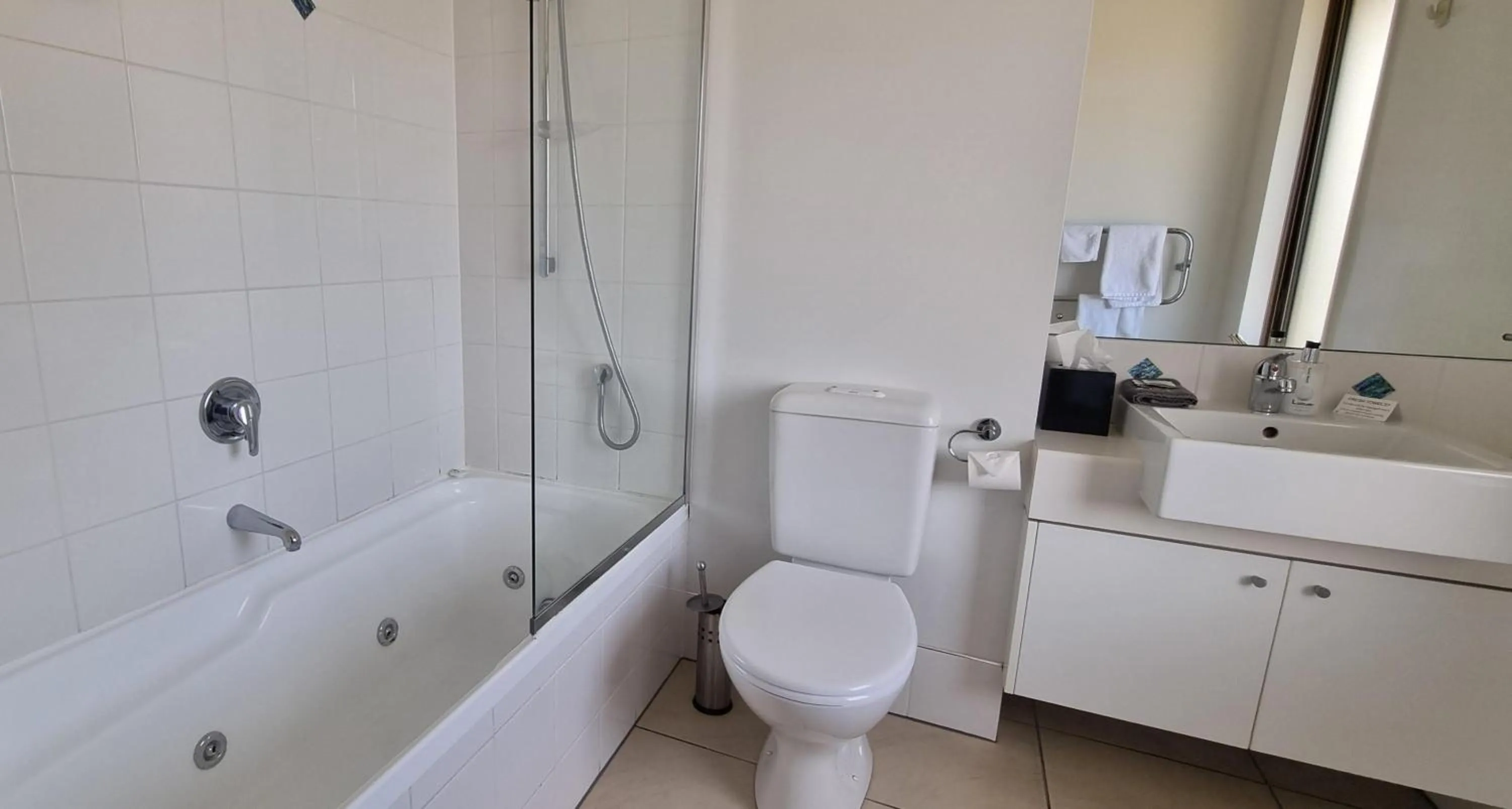 Shower in Methven Motel & Apartments