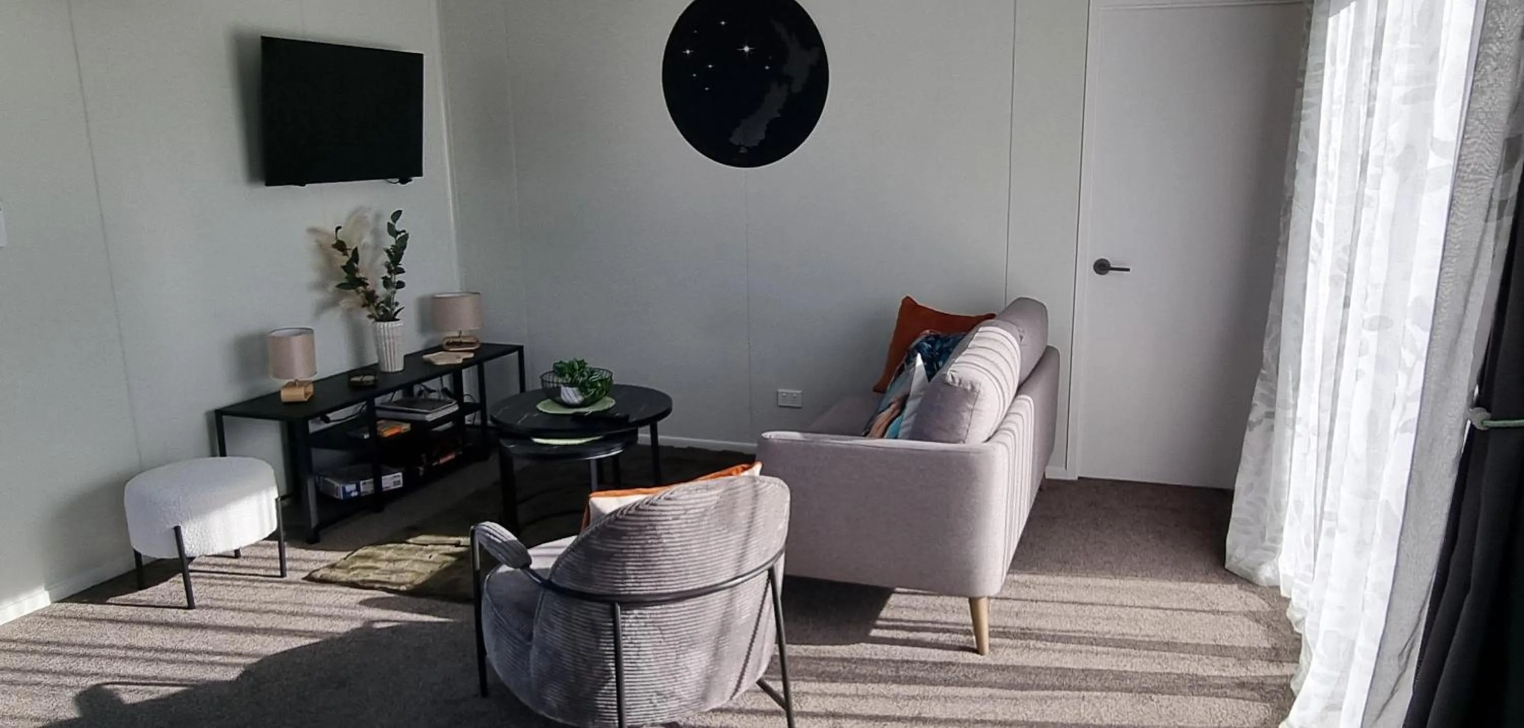 Living room in Methven Motel & Apartments