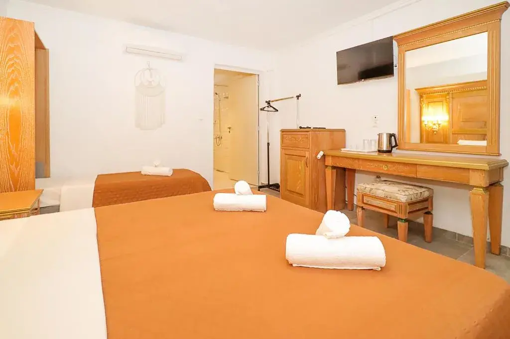 Economy Double Room in EVLOGIA HOTEL SEAFRONT and ANEX by Greek Pride Economy Double Room in EVLOGIA HOTEL SEAFRONT and ANEX by Greek Pride