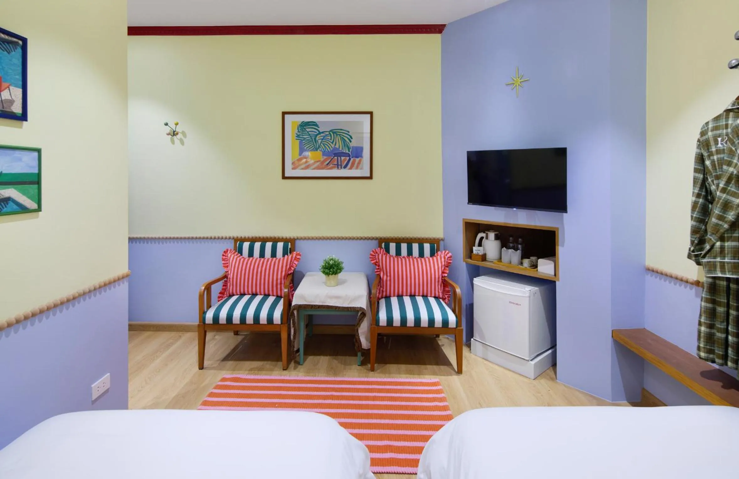 Bed in Kitsch Hotel