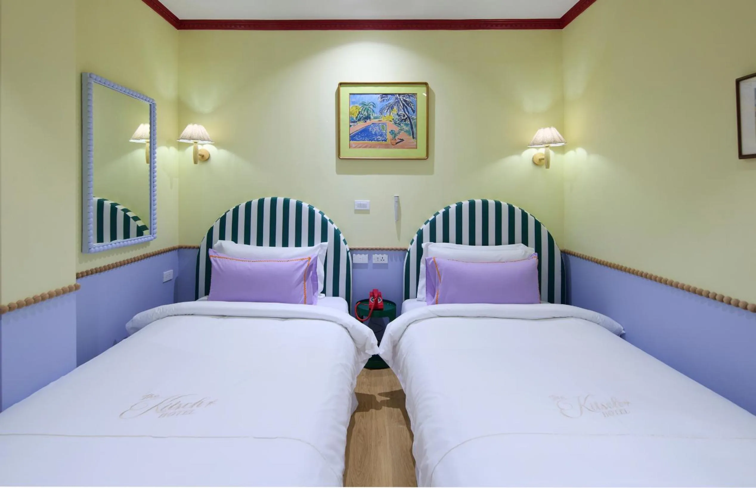 Bed in Kitsch Hotel