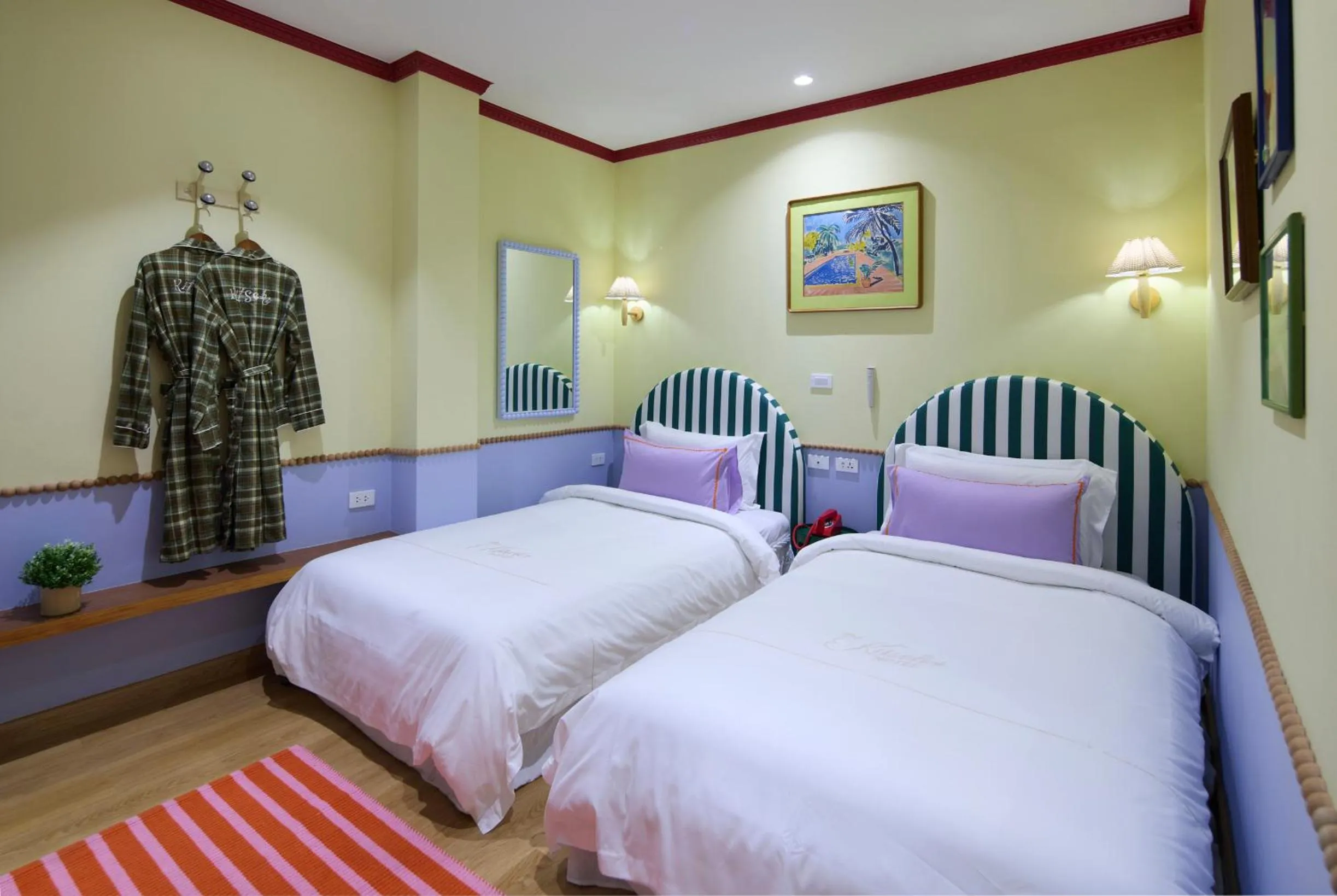 Bed in Kitsch Hotel
