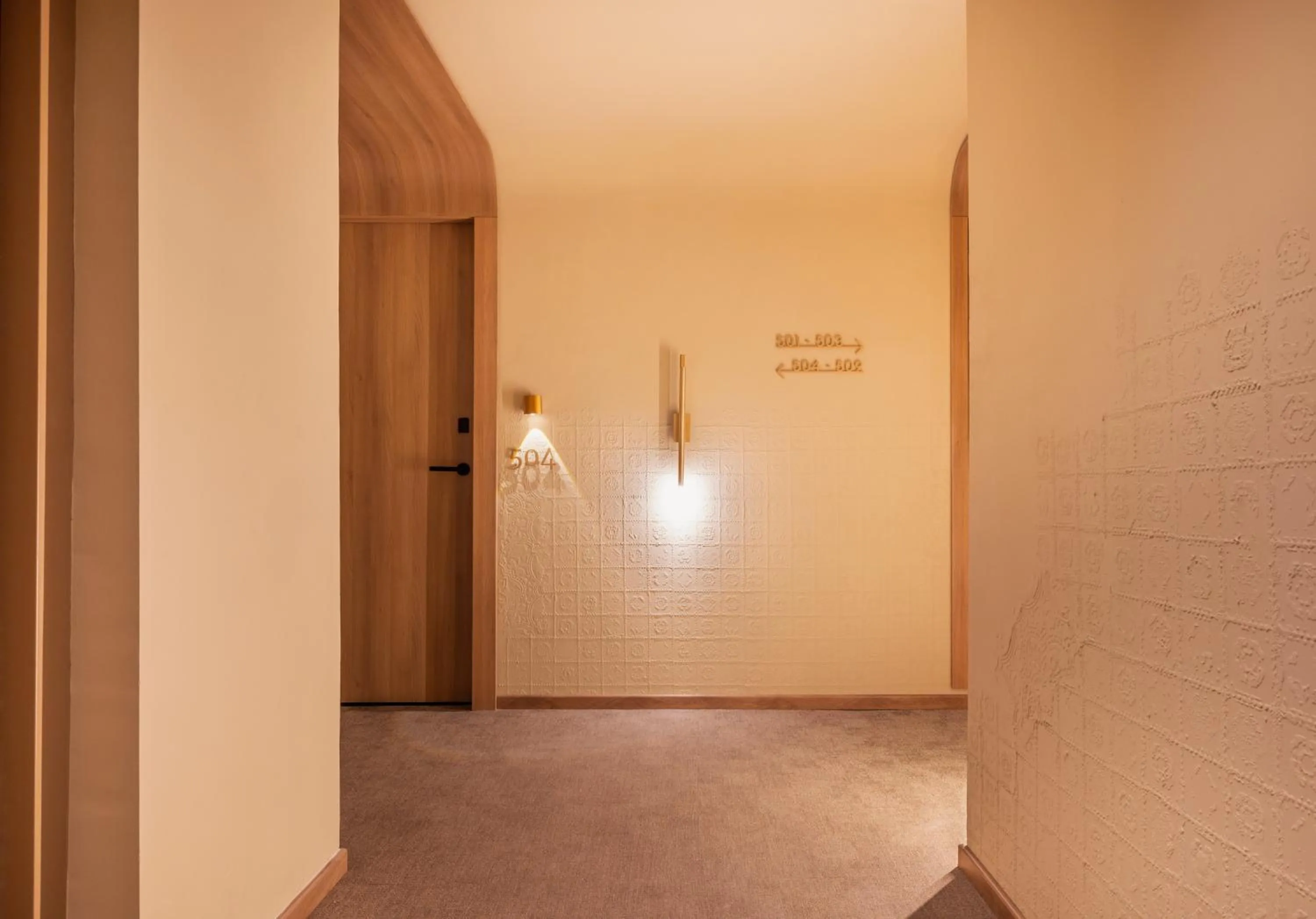 Decorative detail in Le Square By Onomo Collection