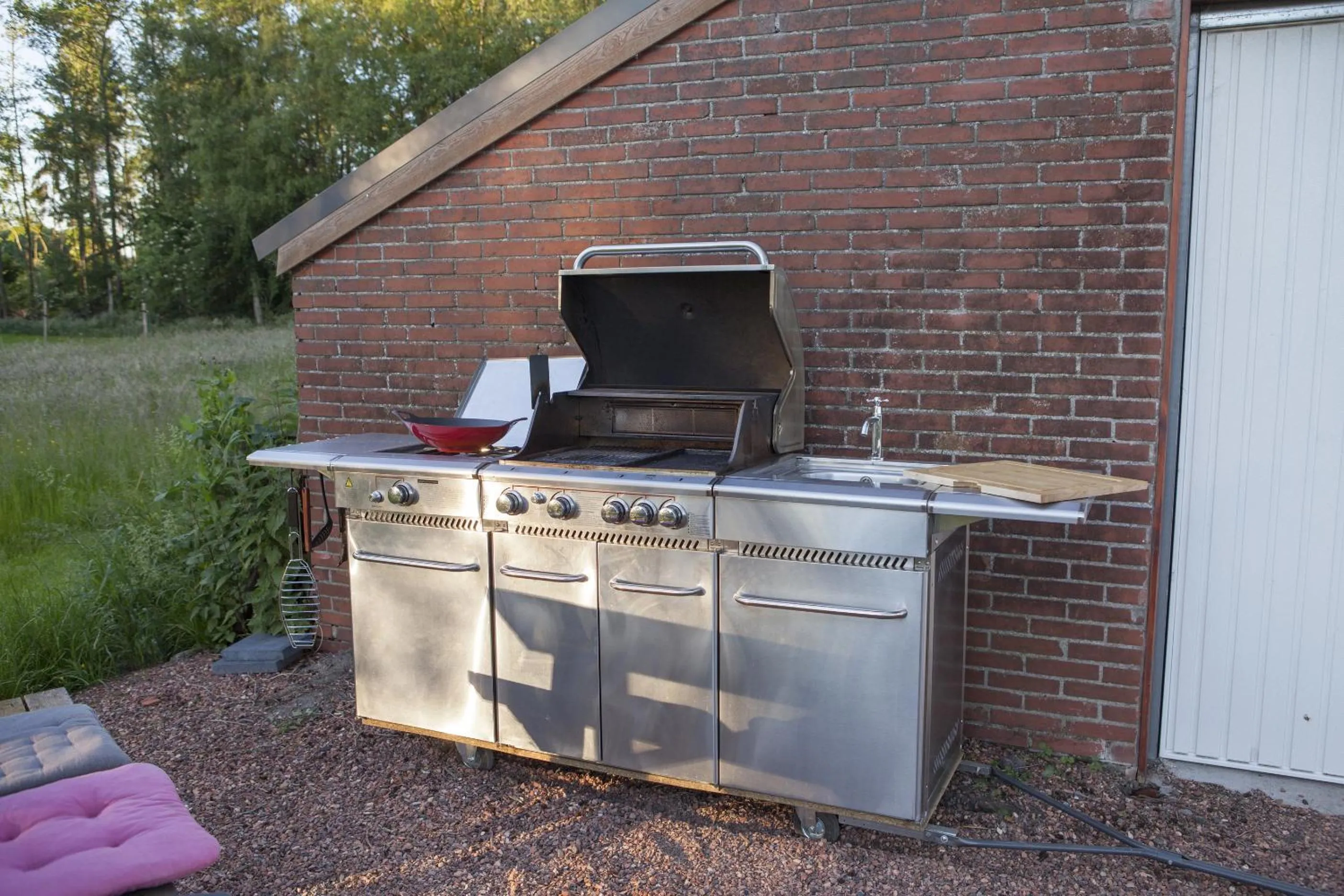 BBQ facilities in Logement de Kaap