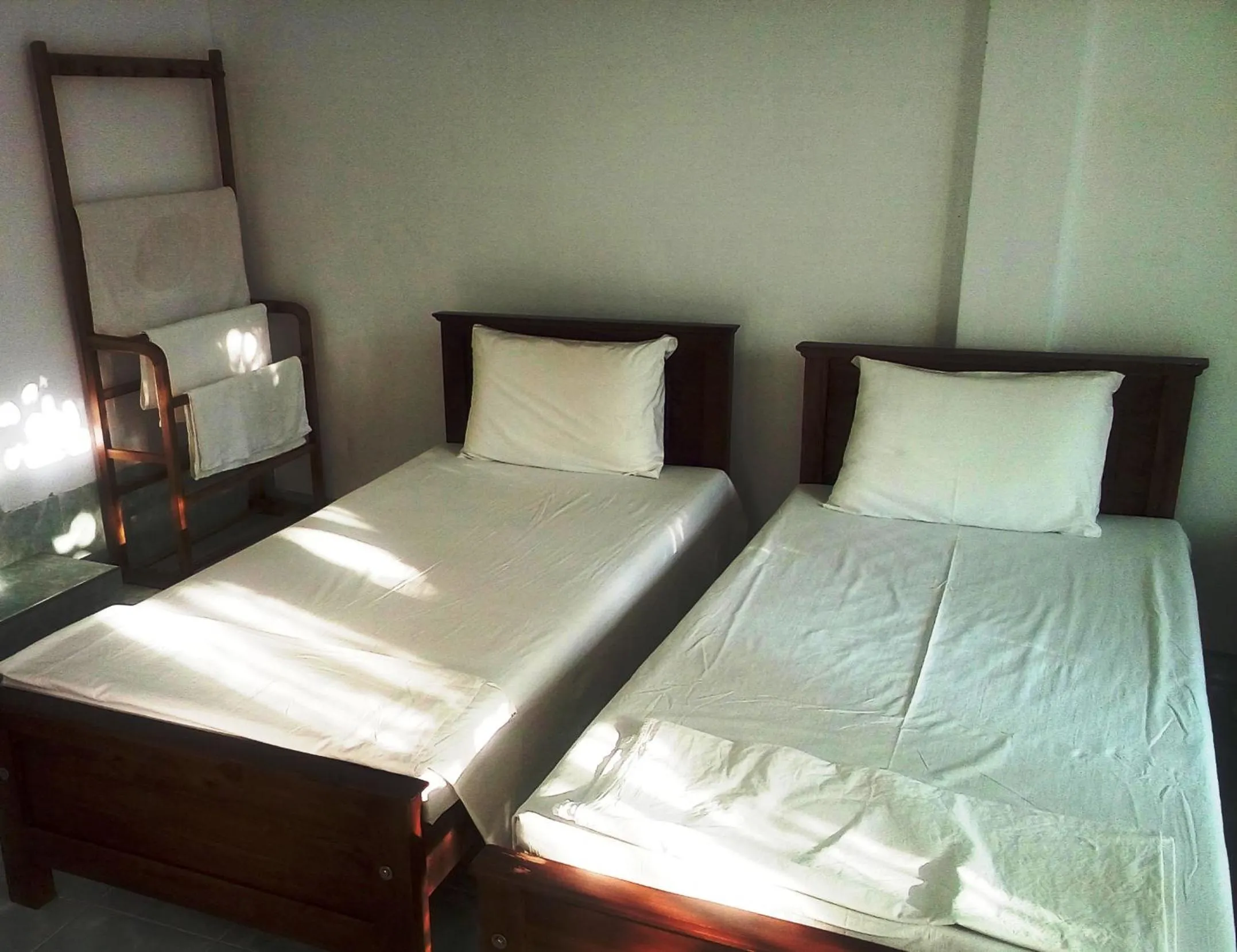 Bed in New White Villa