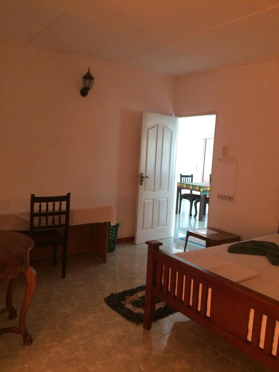 Bed in New White Villa