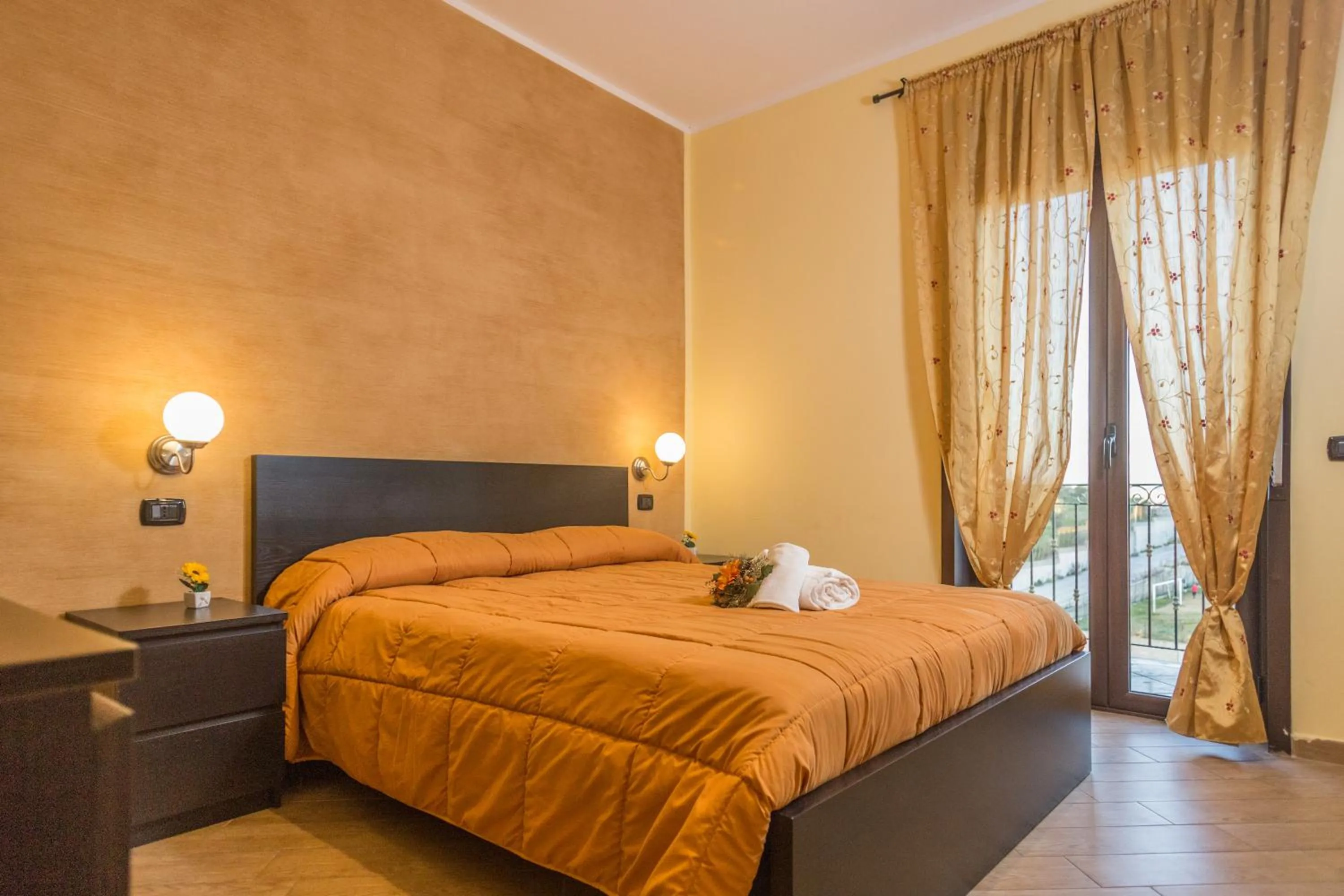 Garden view, Bed in B&B Montemare