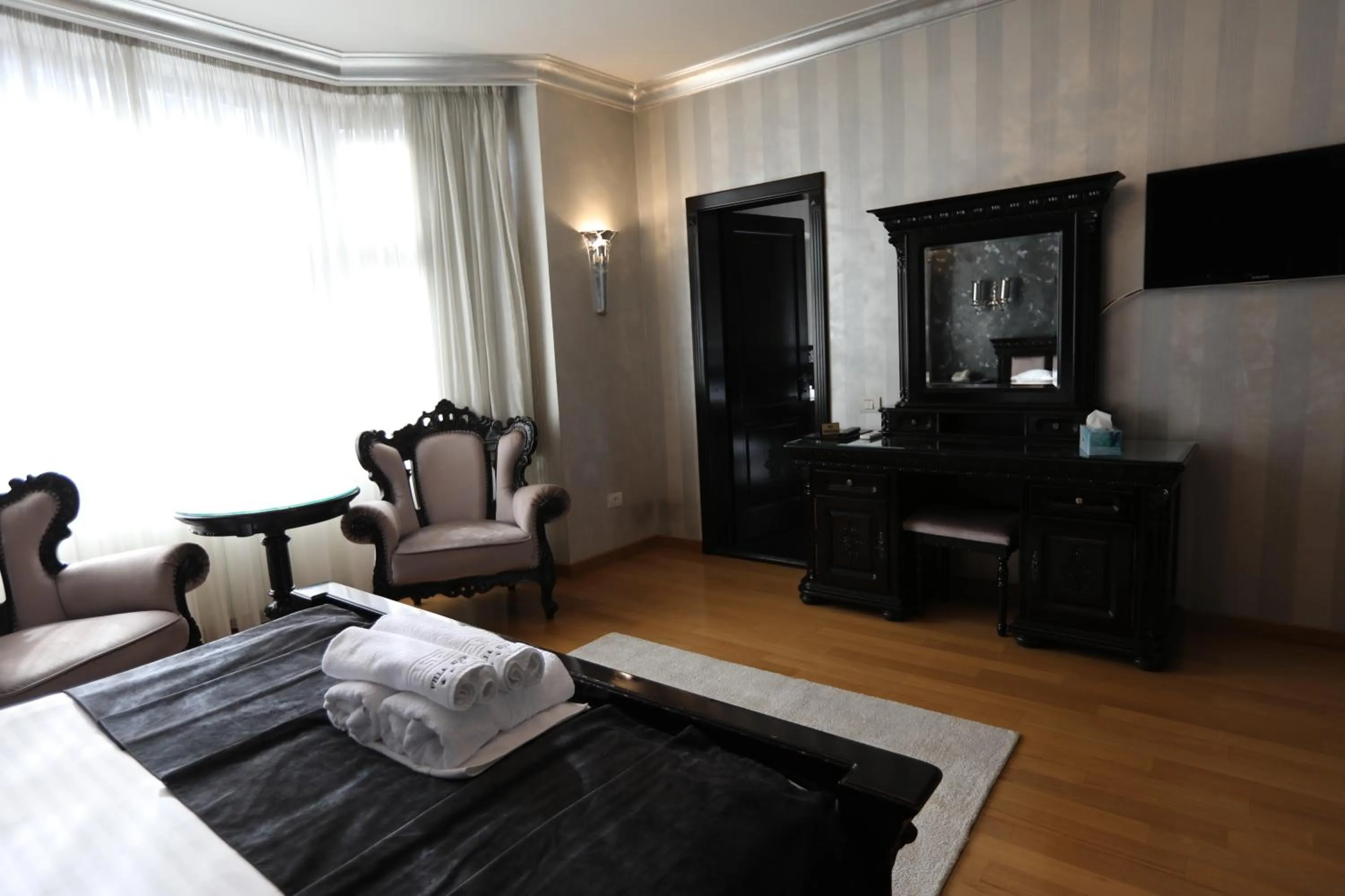Bed in Villa Bijoux