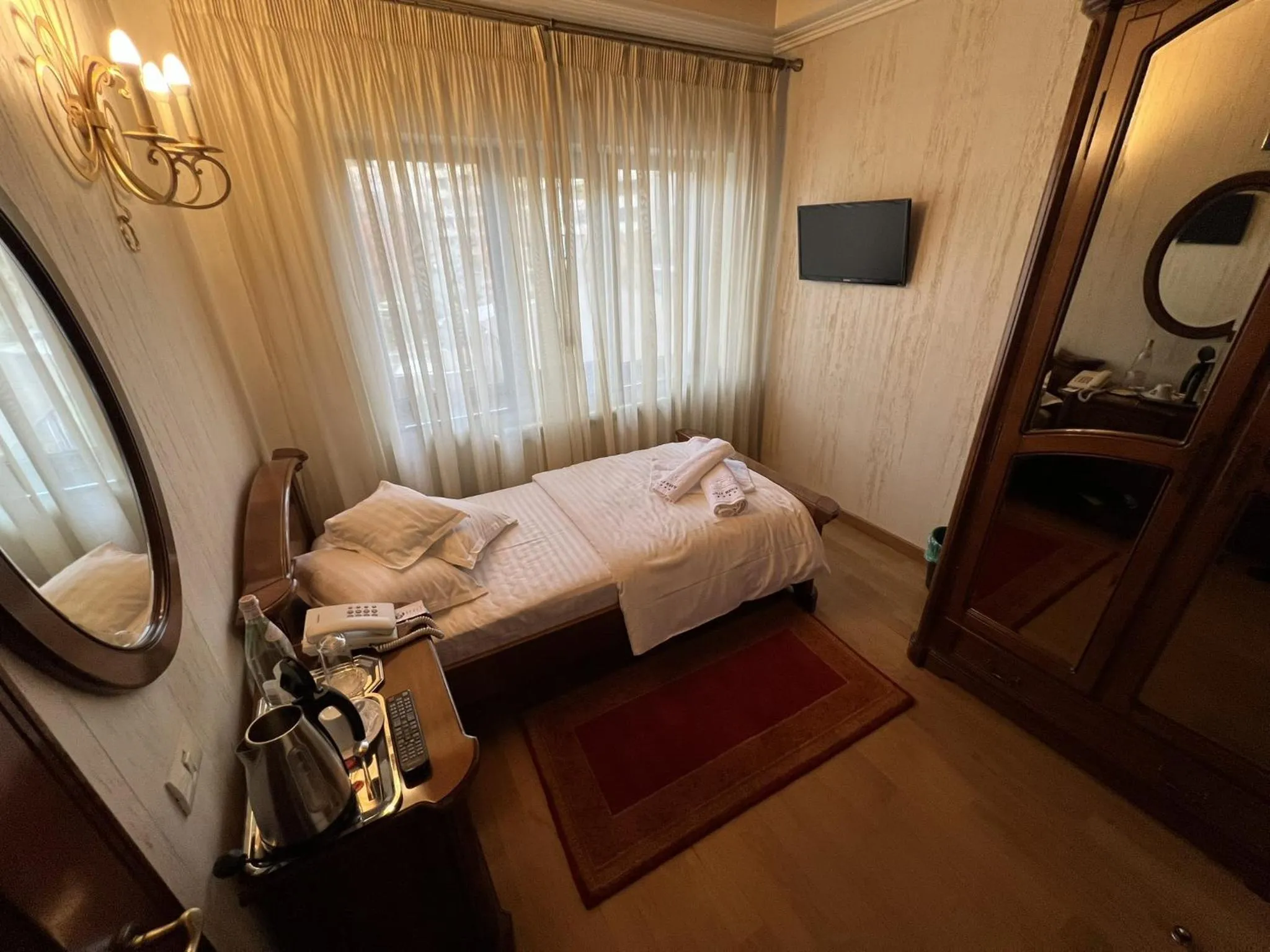 Bed in Villa Bijoux