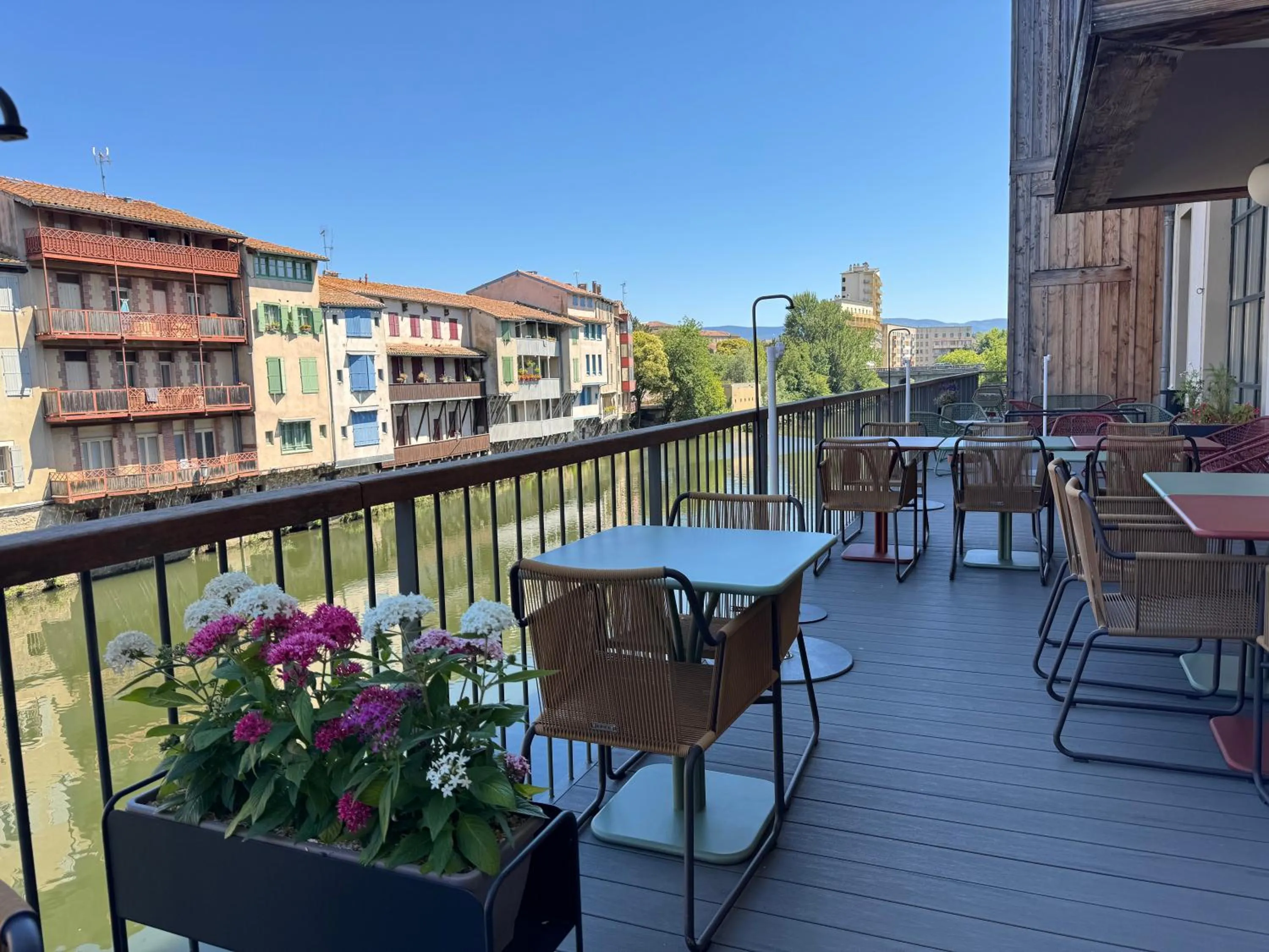 Patio in Grand Hotel de Castres