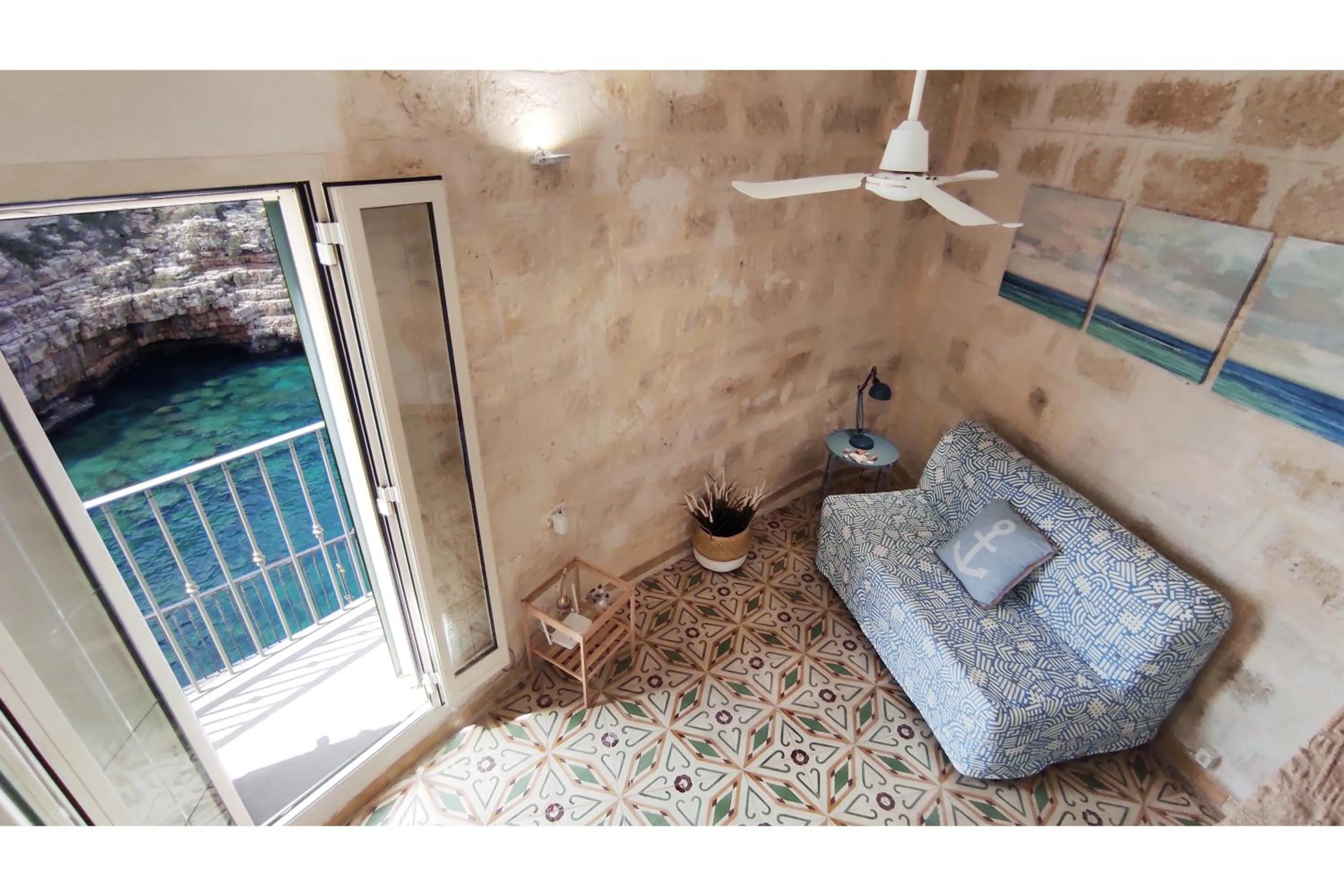 Living room in WePuglia - Sogno Blu