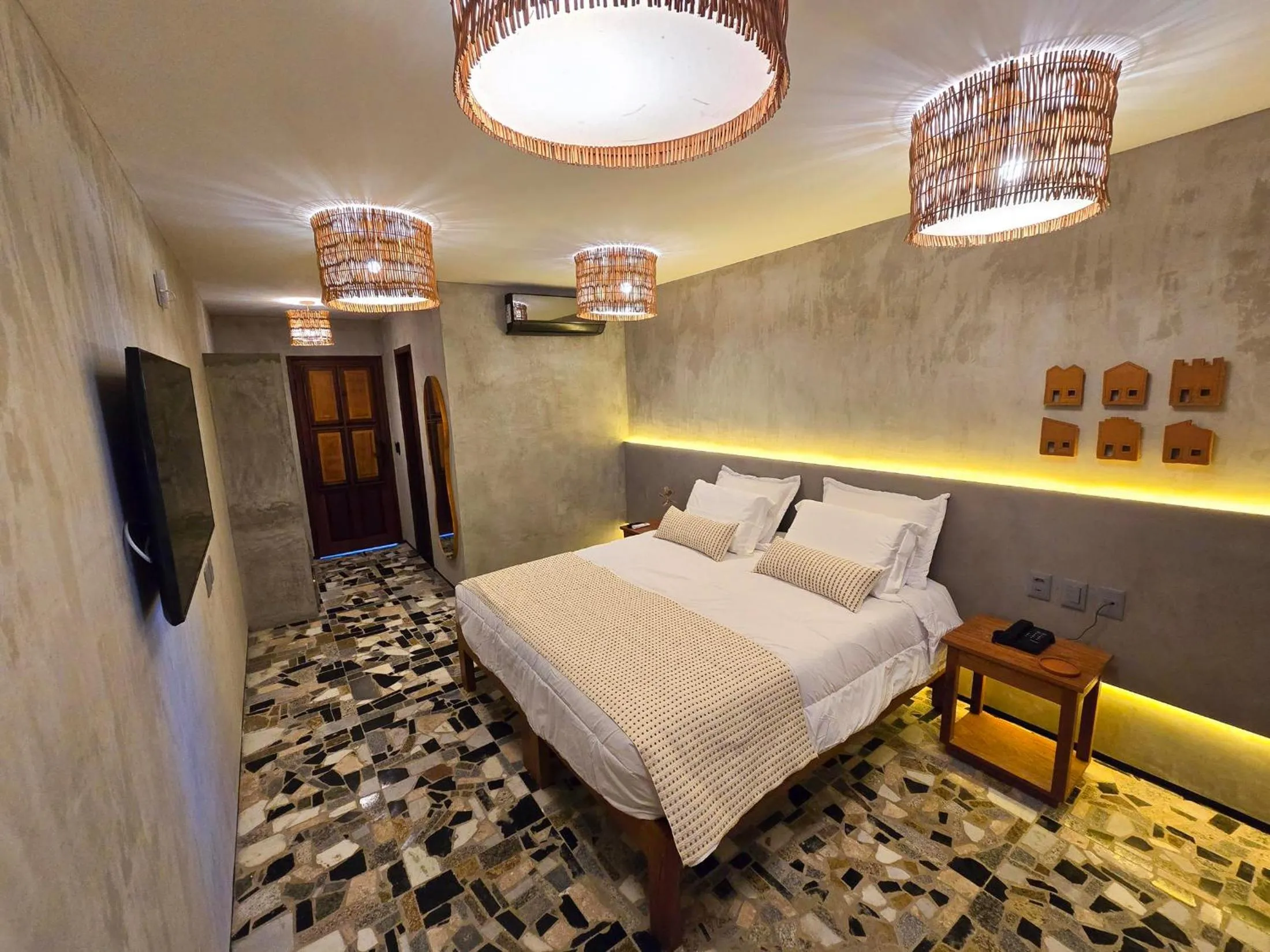 Bed in Carnaúba Hotel Boutique