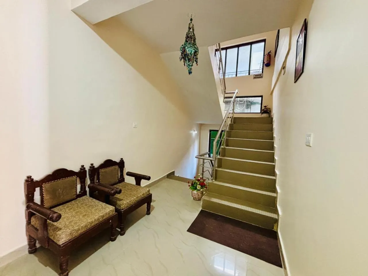 Seating area in Hotel Kumar Residency