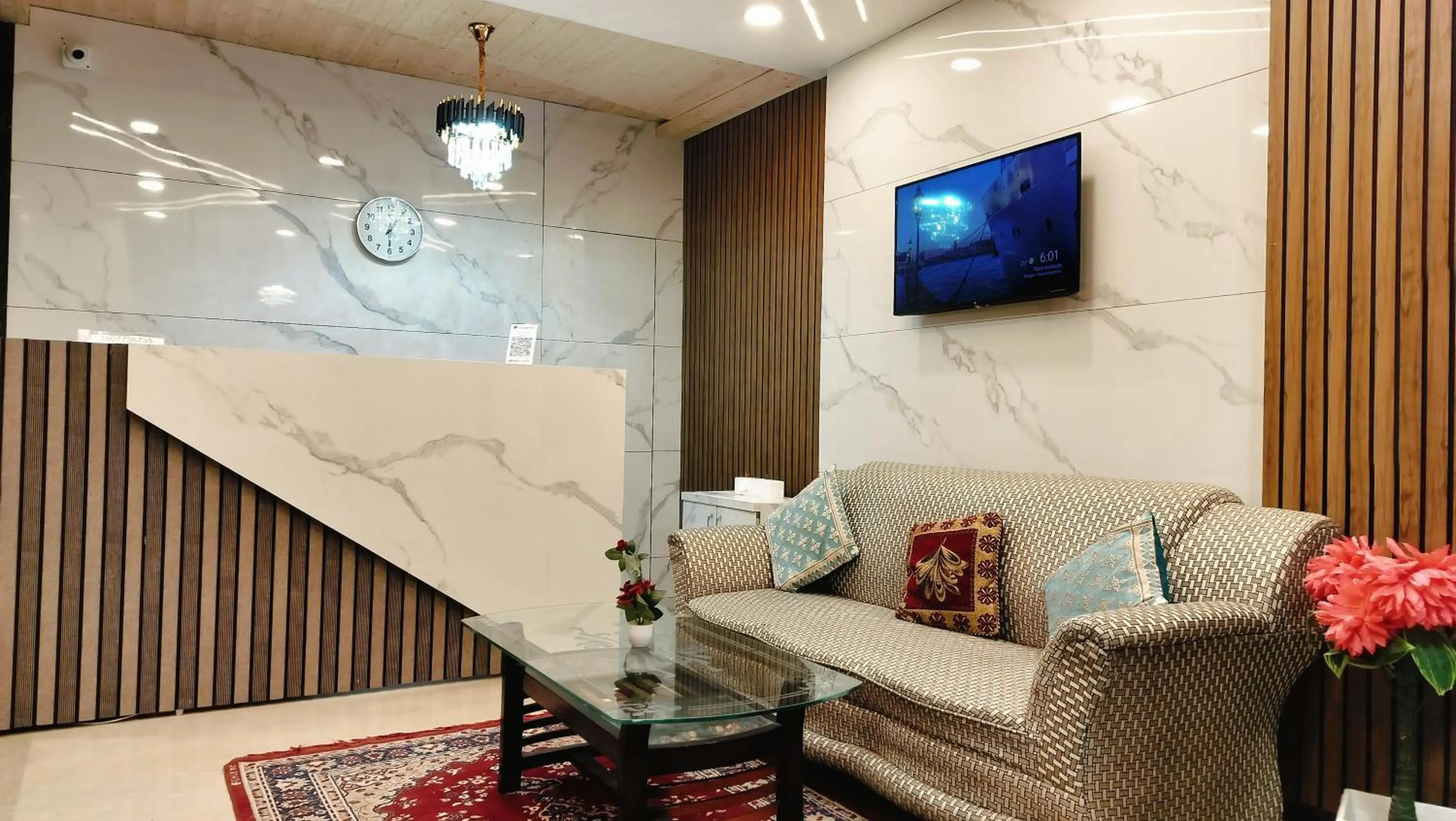 Lobby or reception in Hotel Kumar Residency