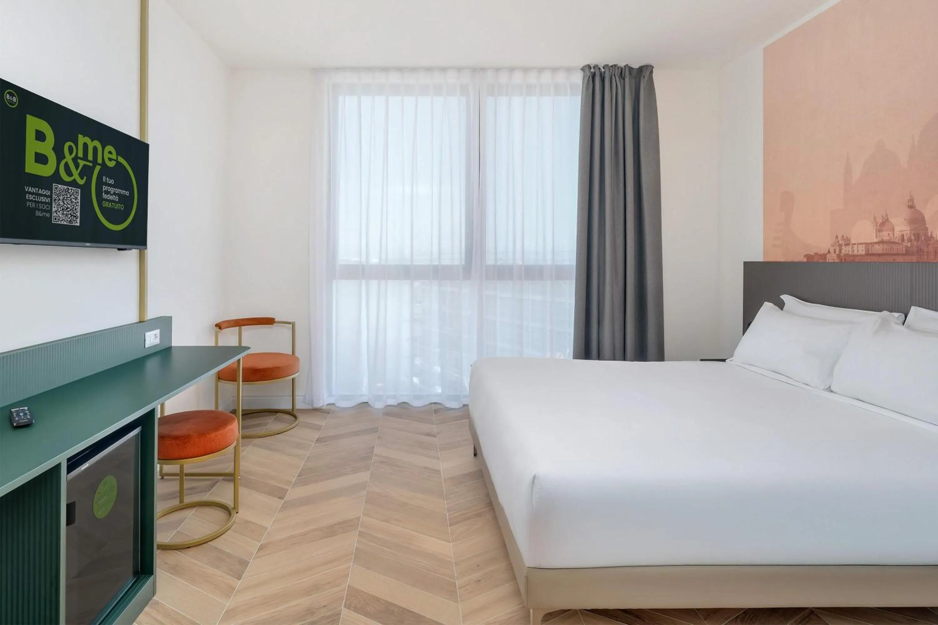 Photo of the whole room, Bed in B&B HOTEL Venezia Laguna