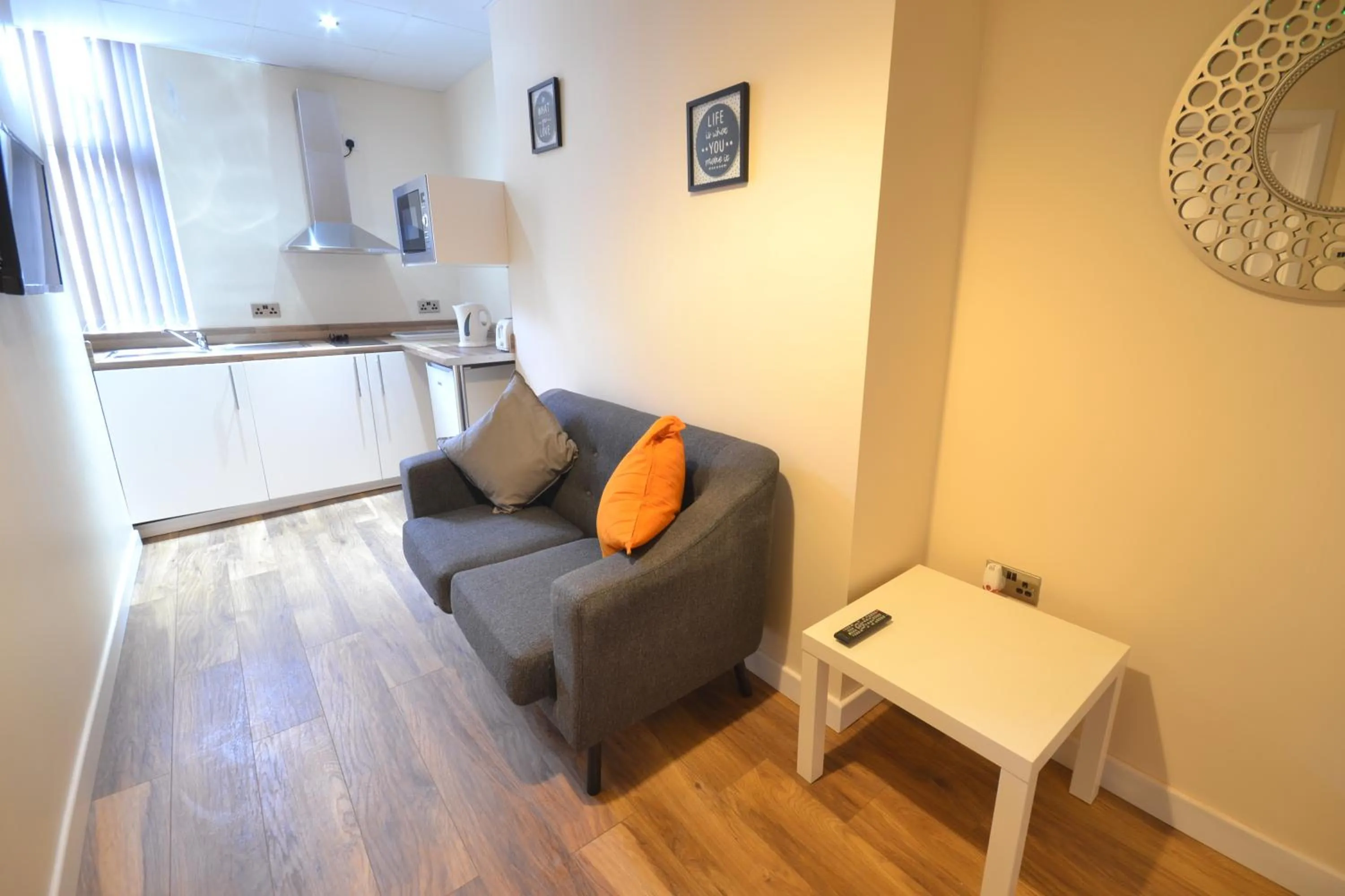 Living room in Premier Lodge Central