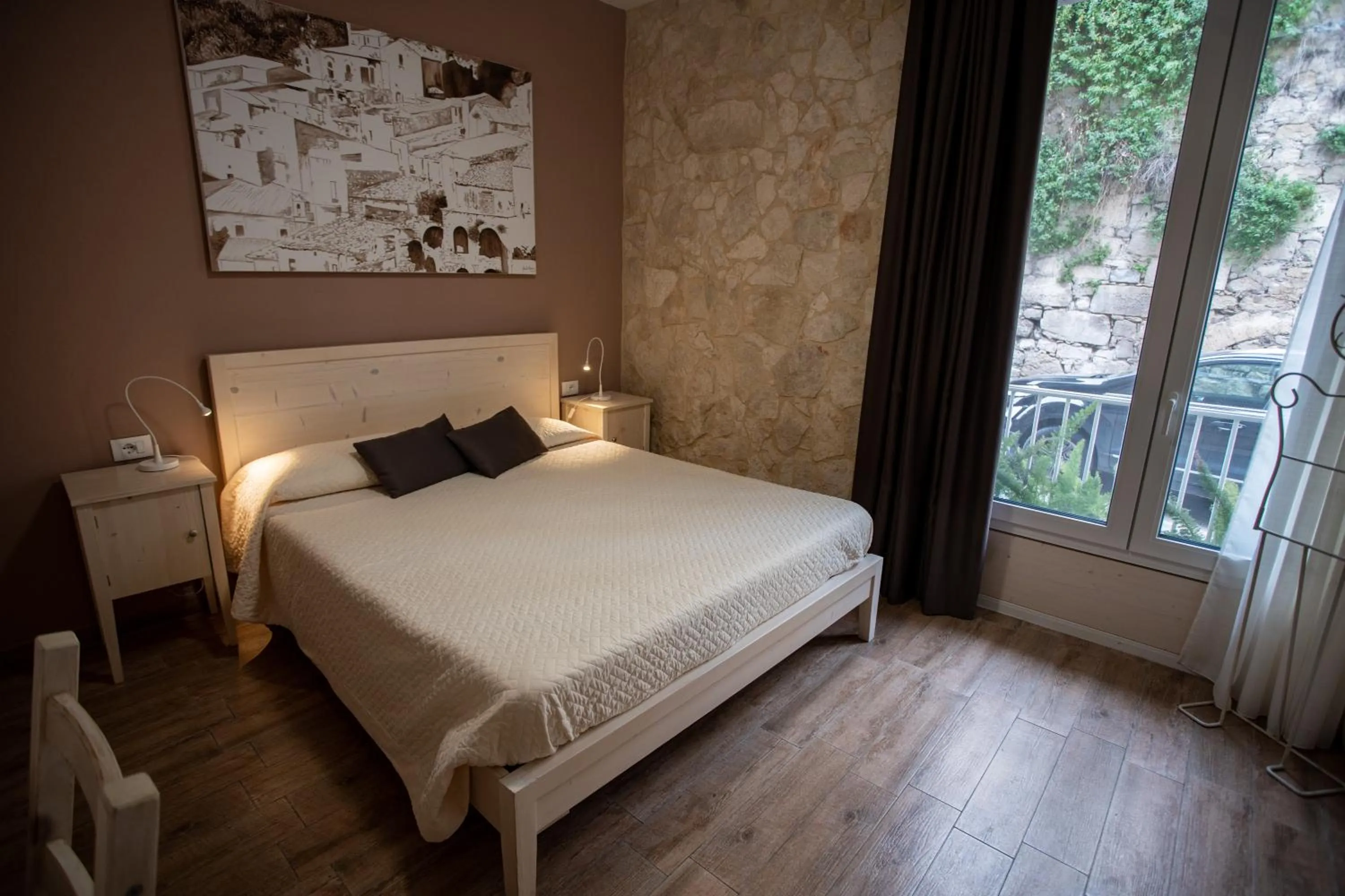 Bed in La Casa del Gelsomino