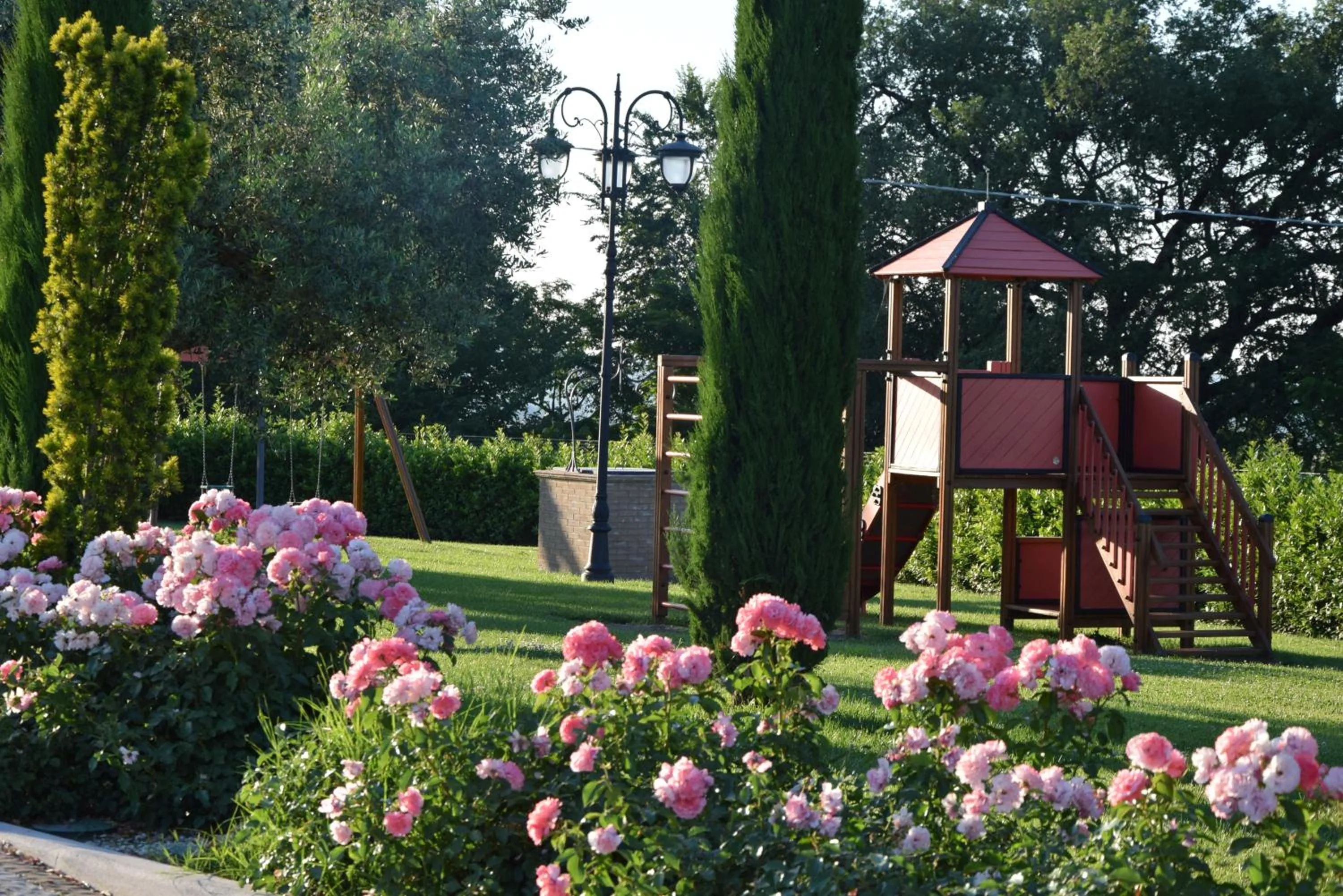 Children play ground in Postiglione Country House
