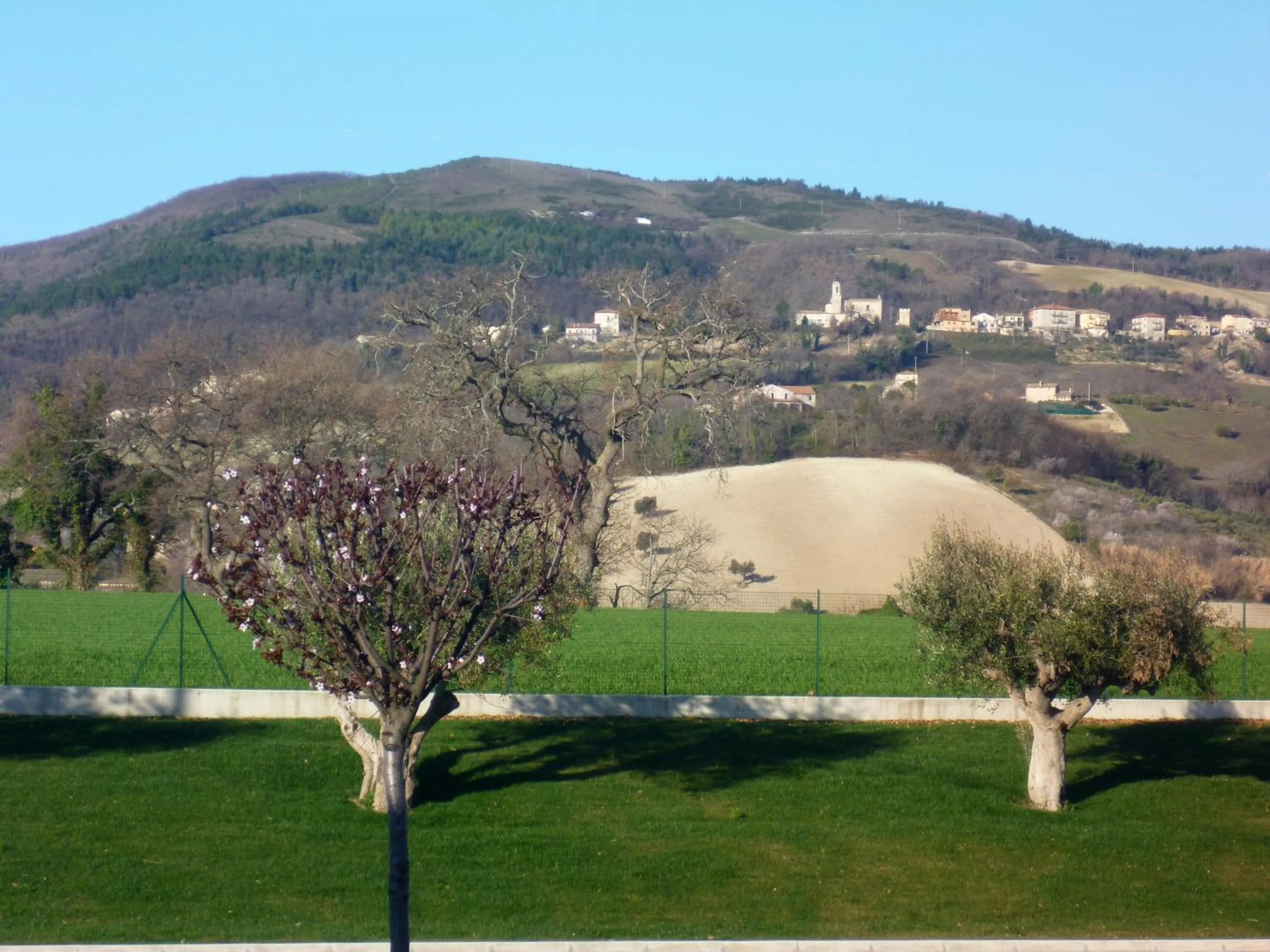 Mountain view in Postiglione Country House