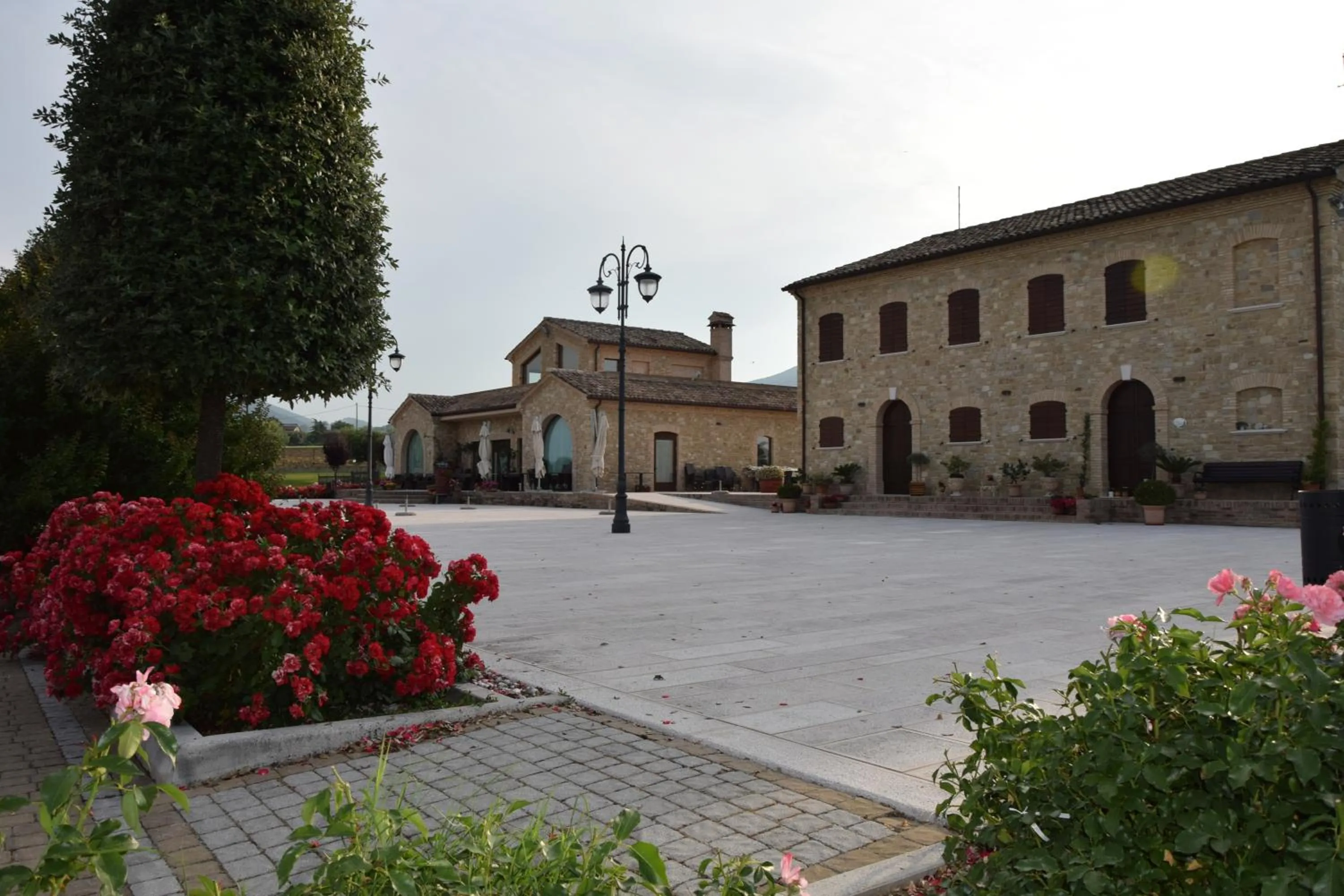 Facade/entrance in Postiglione Country House