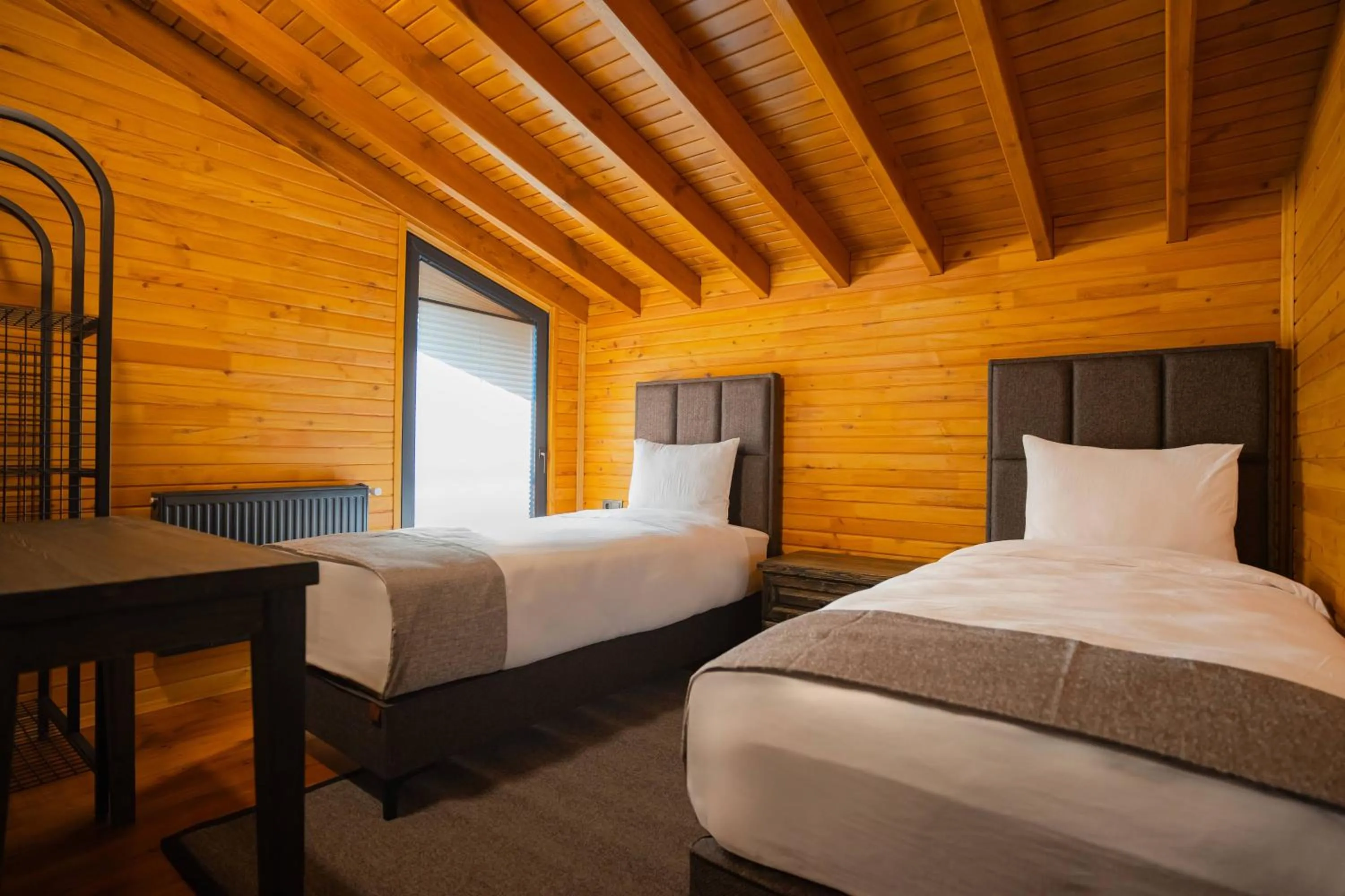 Bed in Mağmat Resort & Bungalows