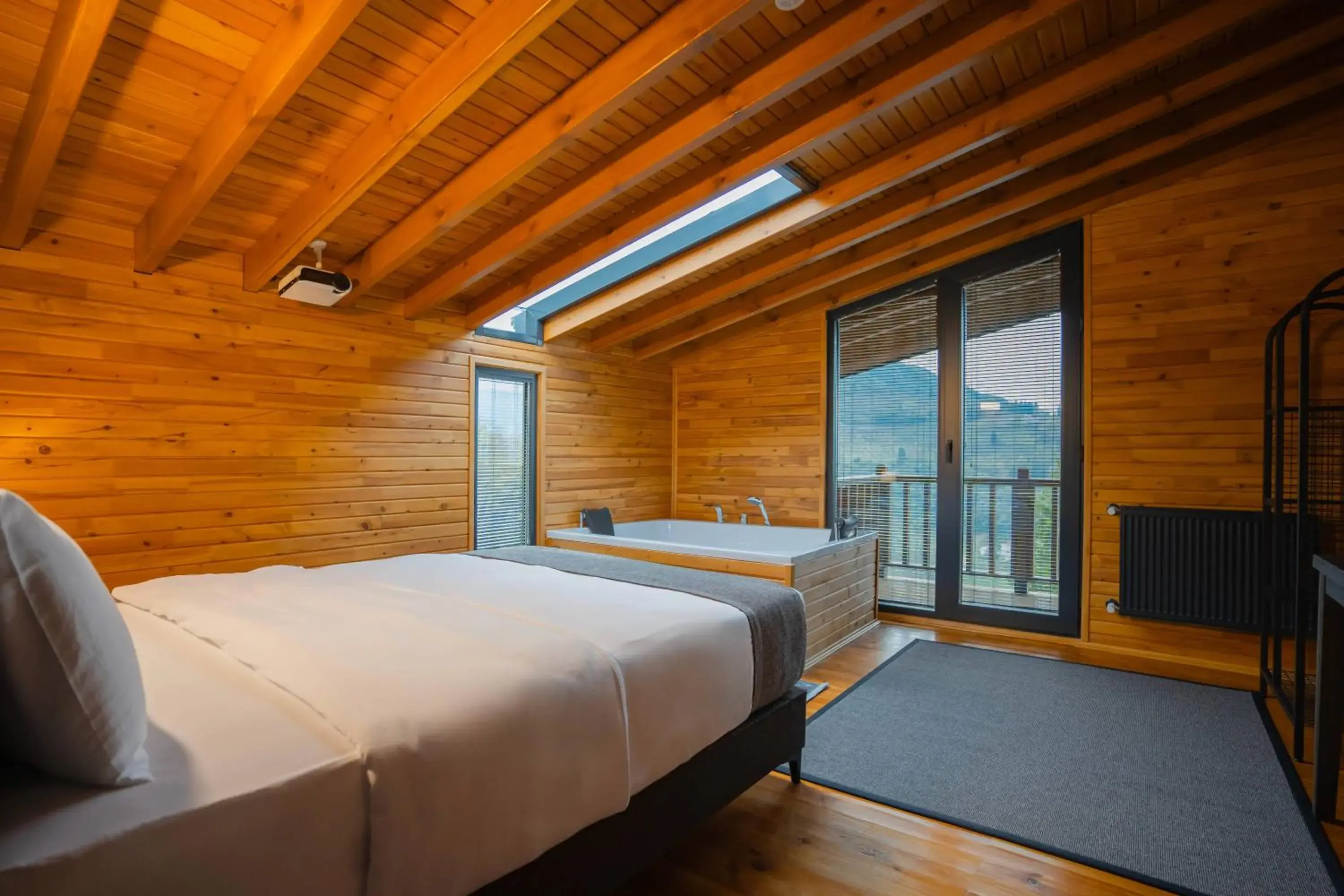 Bed in Mağmat Resort & Bungalows Bed in Mağmat Resort & Bungalows