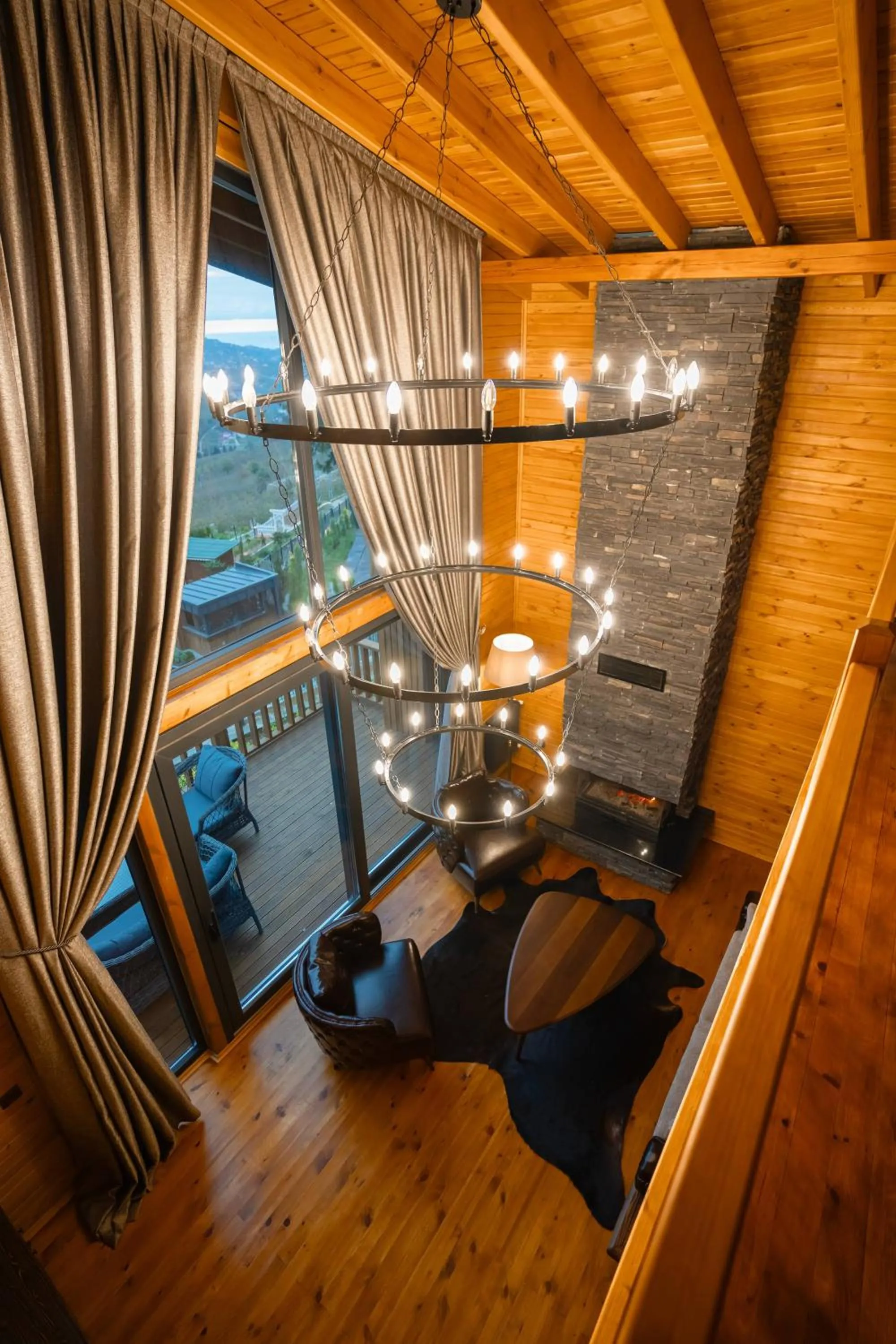 Living room in Mağmat Resort & Bungalows