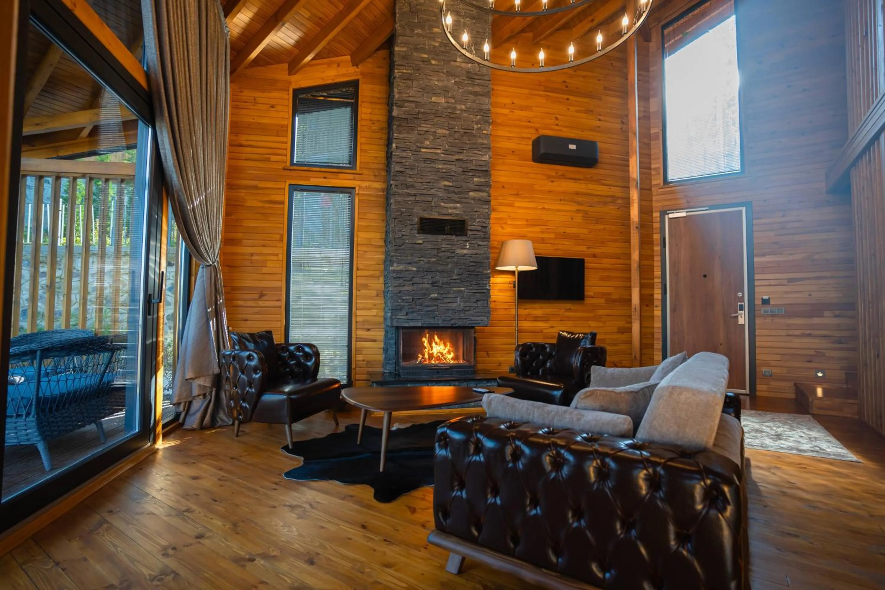 Communal lounge/ TV room in Mağmat Resort & Bungalows