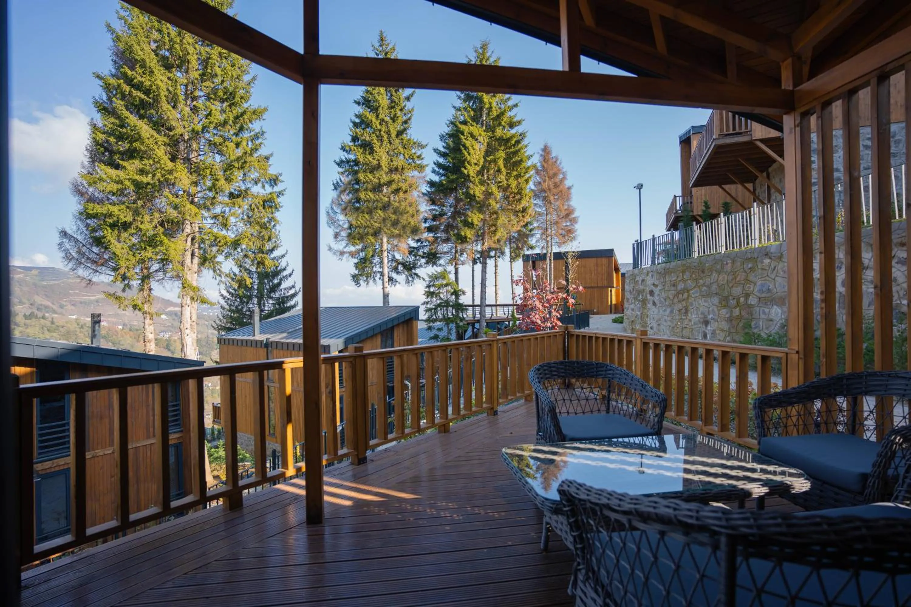 Patio in Mağmat Resort & Bungalows