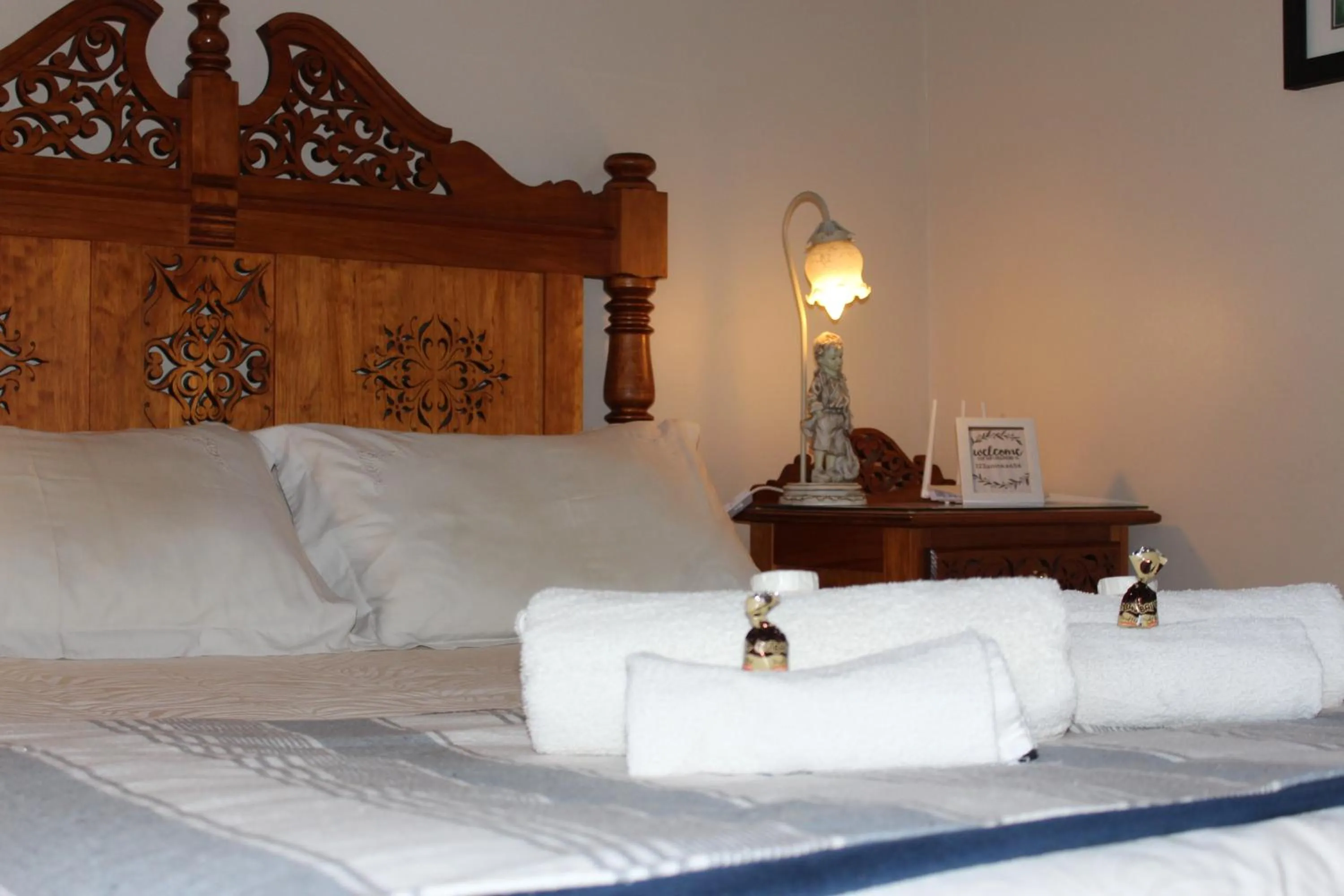 Bed in Florentia Guest House