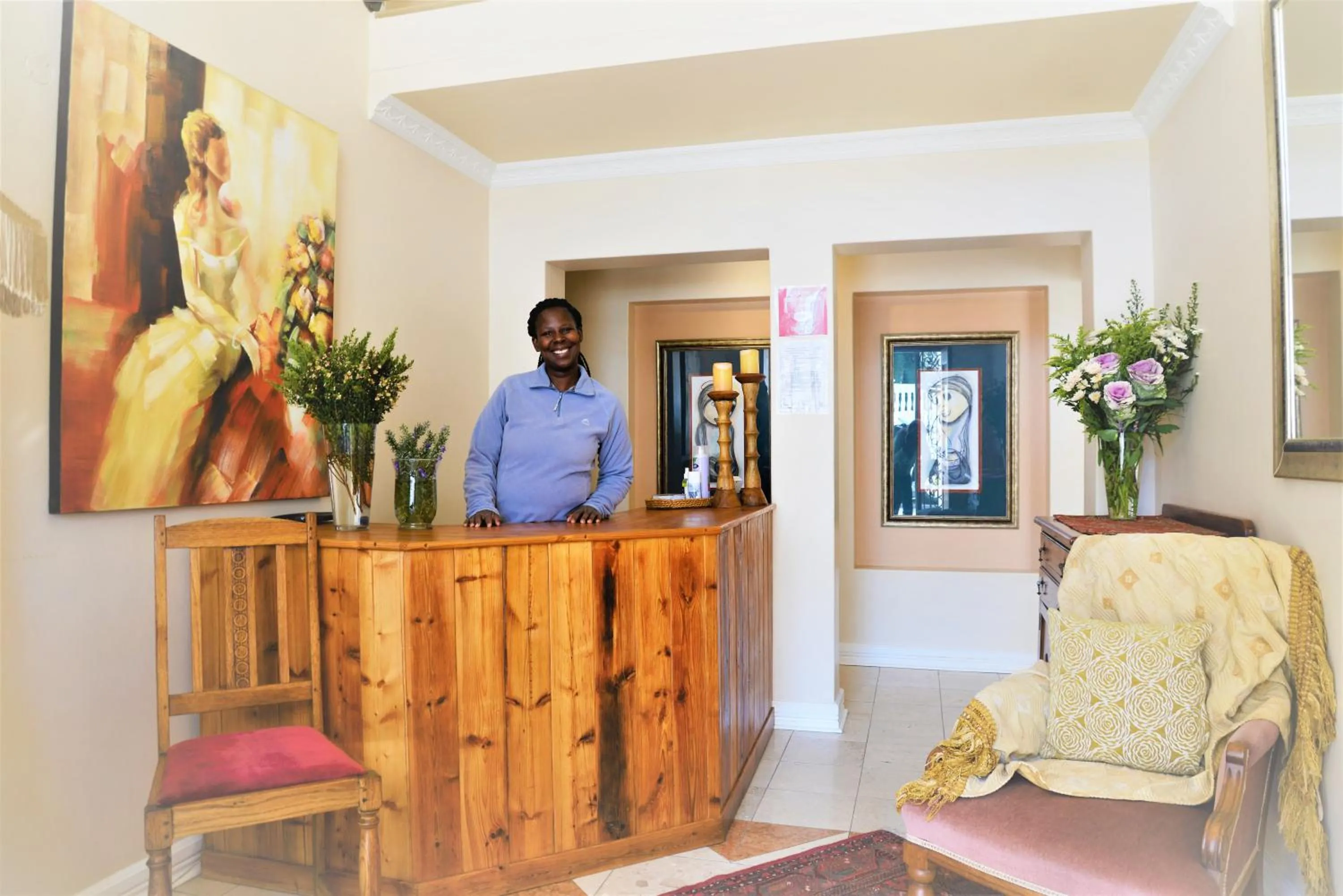 Lobby or reception in Florentia Guest House