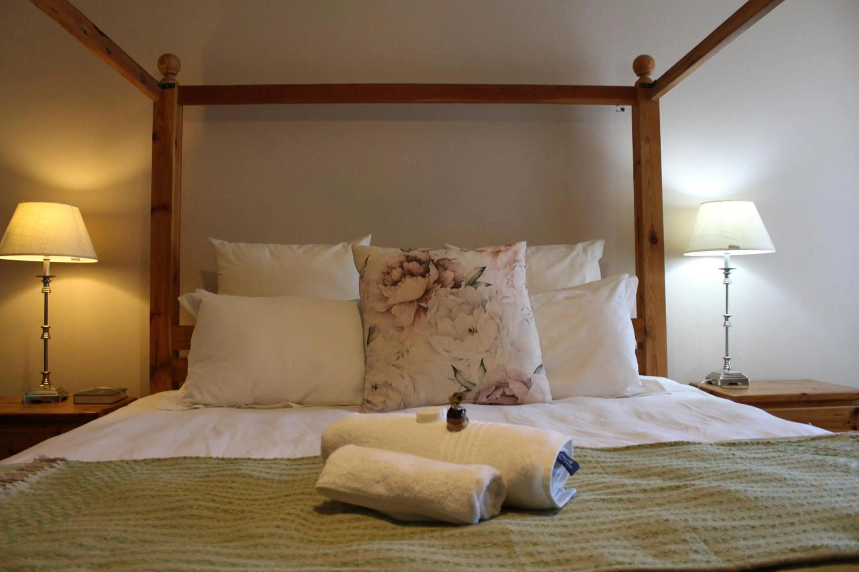 Bed in Florentia Guest House