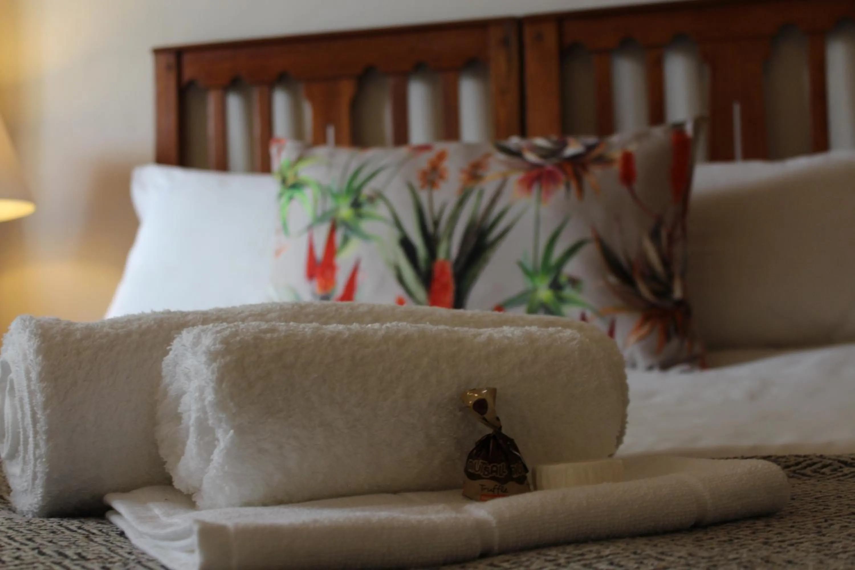Bed in Florentia Guest House