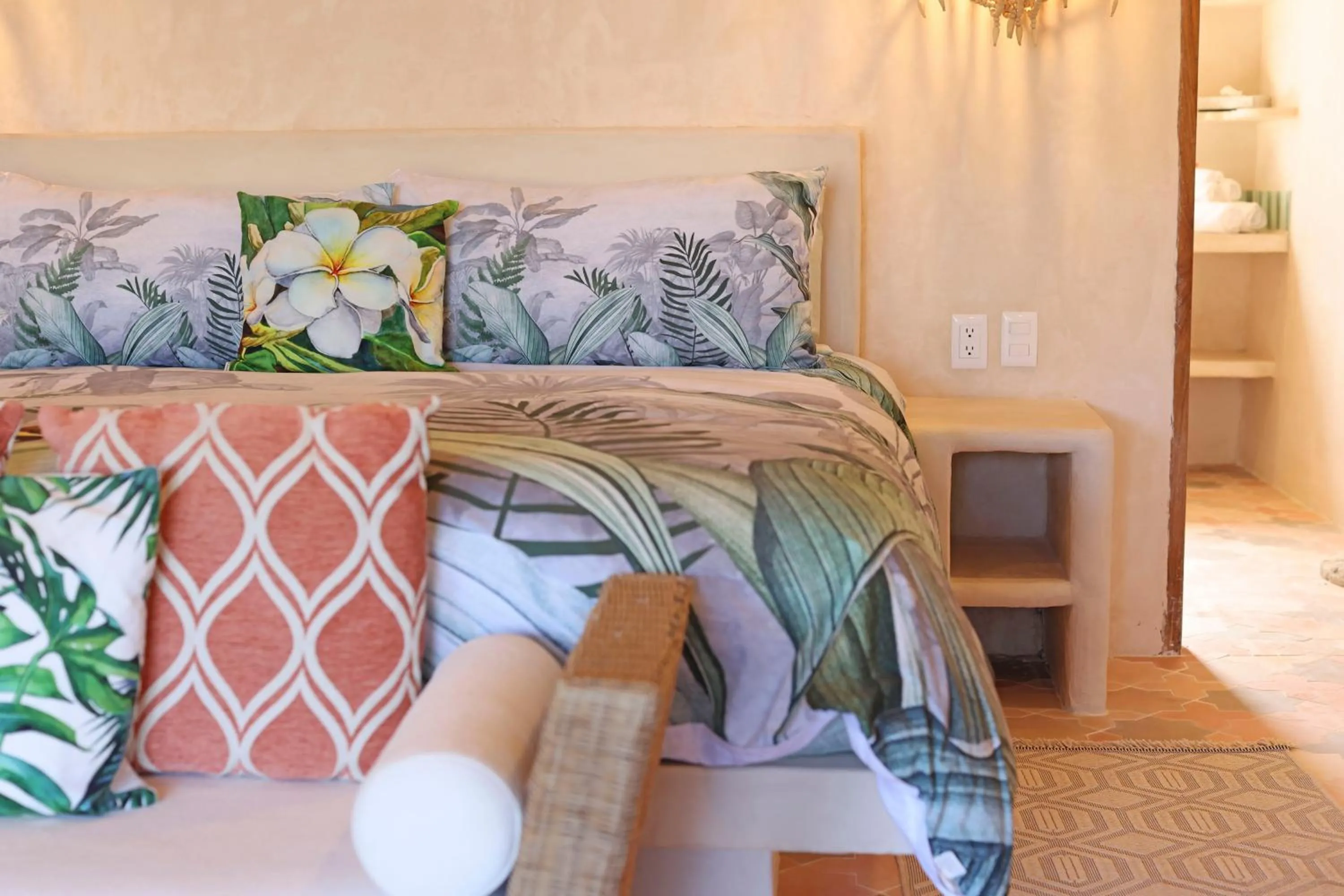 Bed in Nomada Wellness Hotel