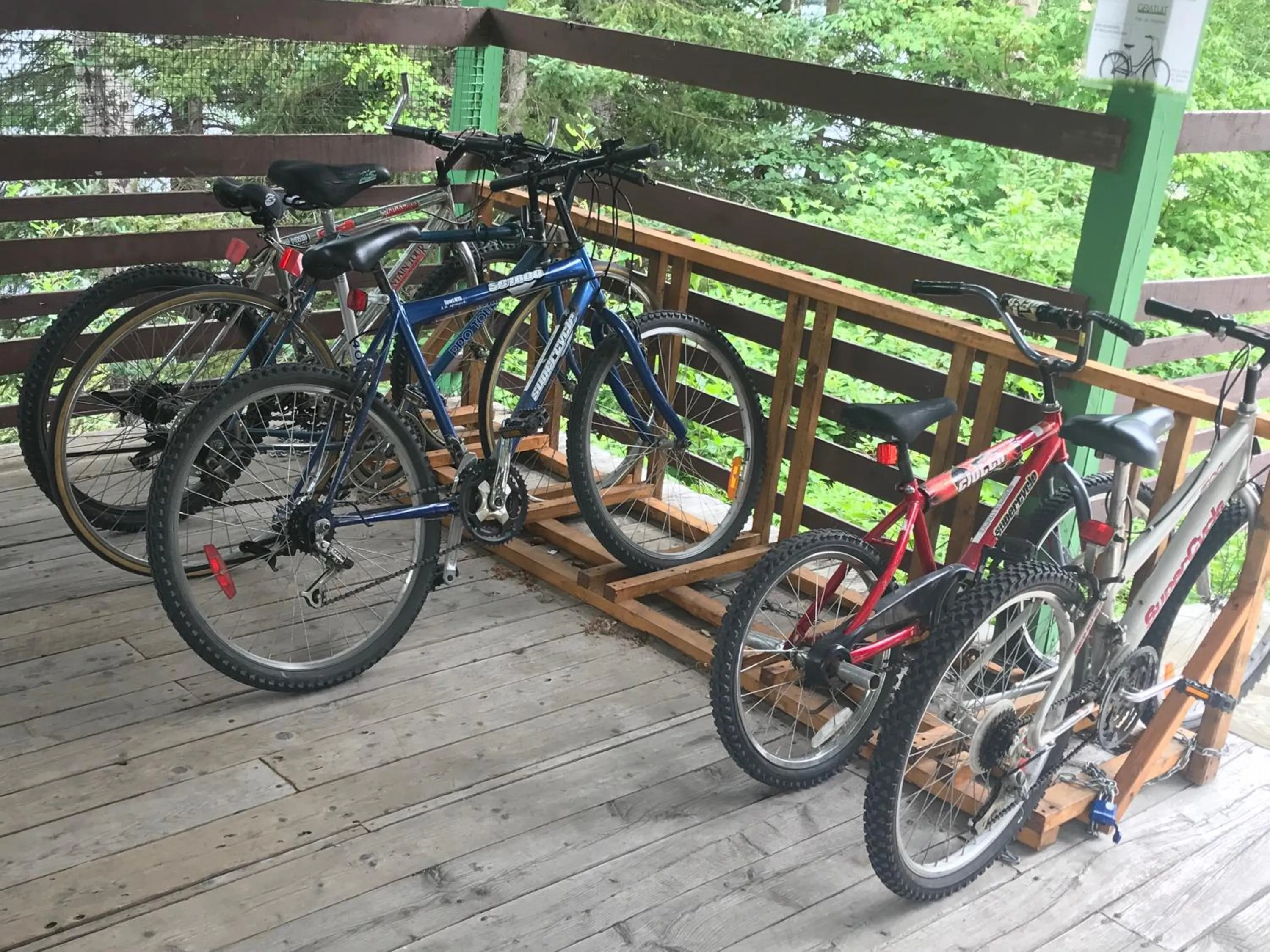 Cycling in Ermitage Saint-Antoine