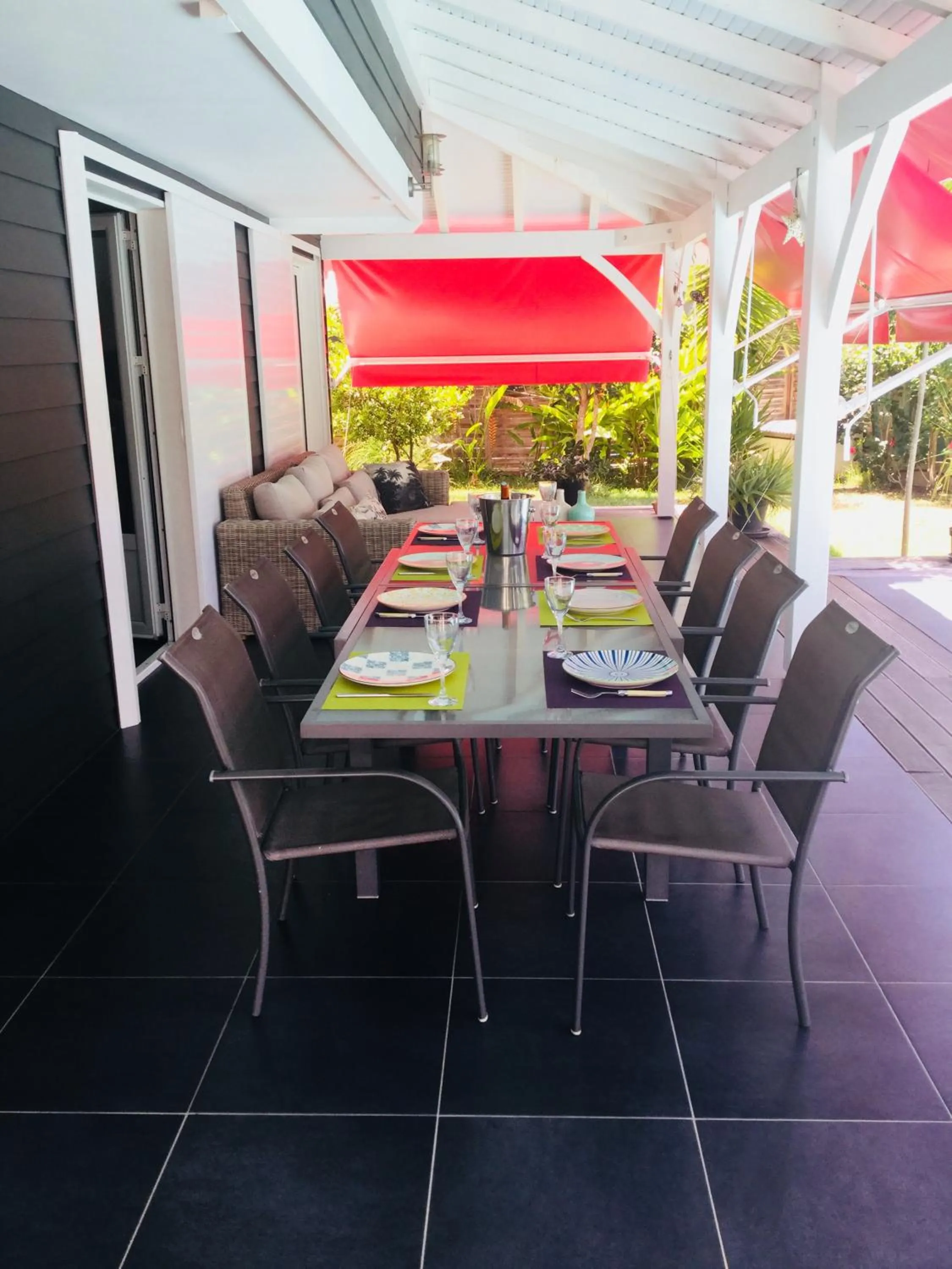 Dining area in Villa Shenandoah